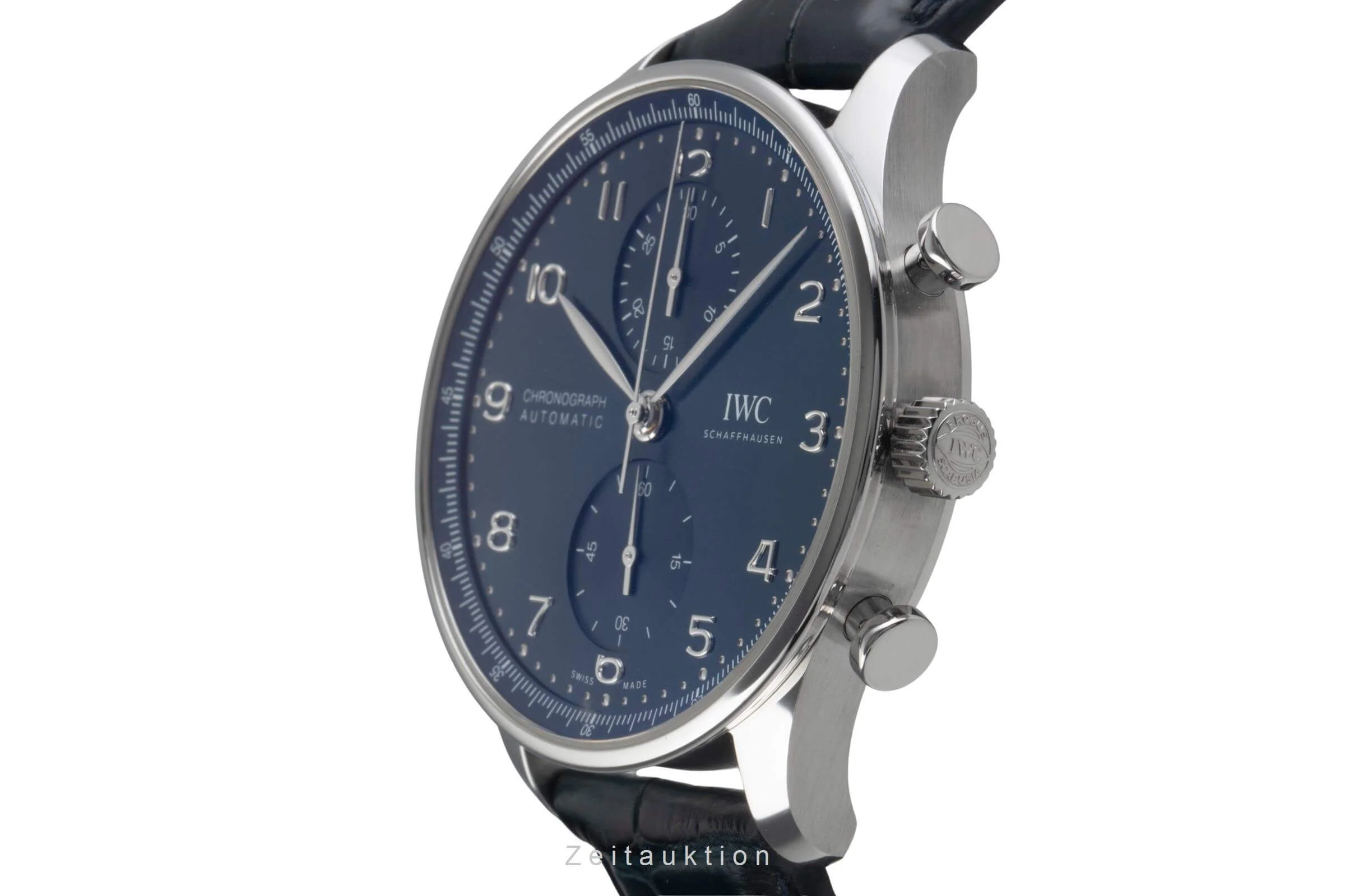 IWC Portugieser chronograph steel automatic men's watch IW371606 LP: 9100EUR  [2501242] - Image 7
