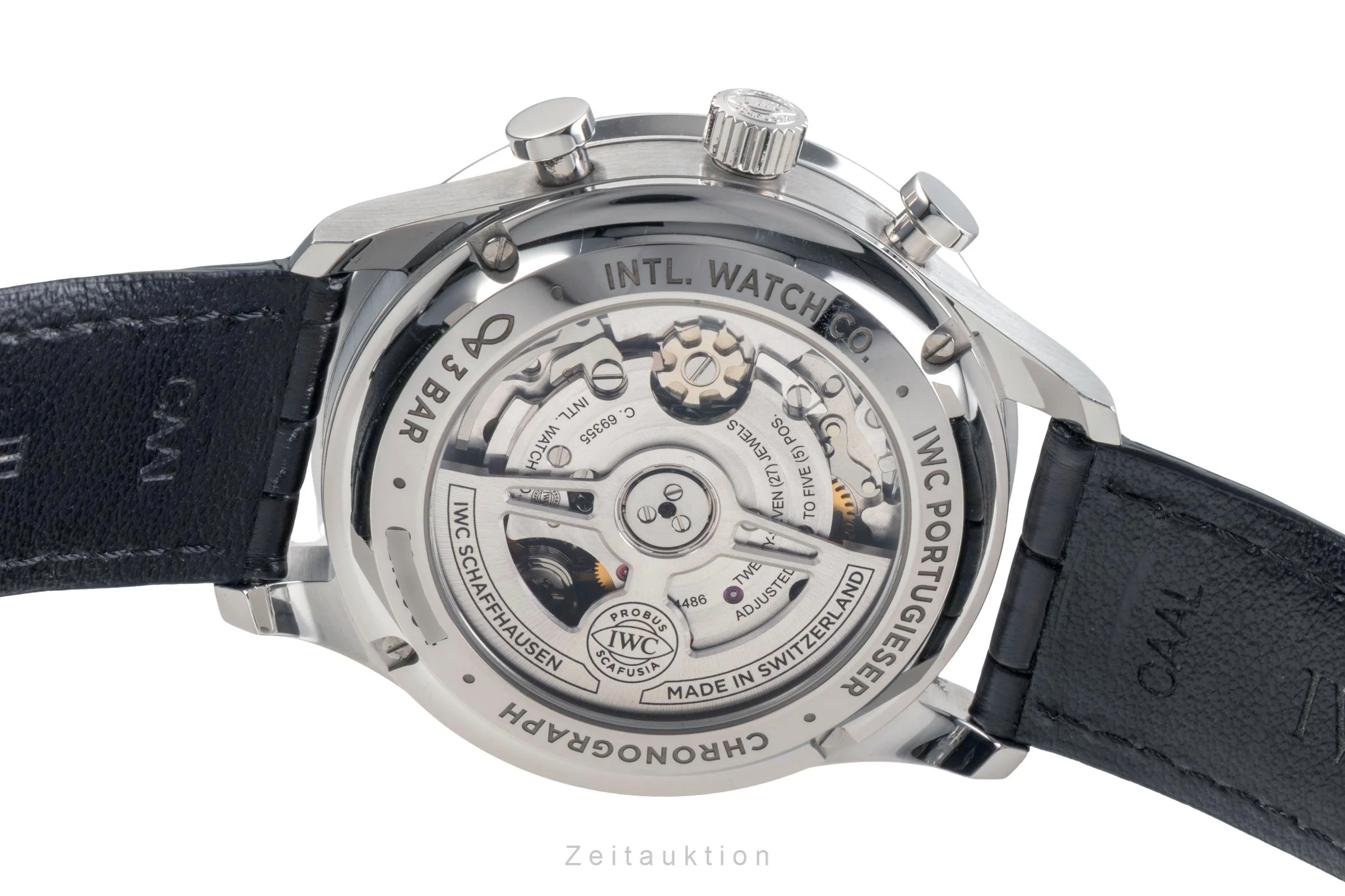 IWC Portugieser chronograph steel automatic men's watch IW371606 LP: 9100EUR  [2503114] - Image 12