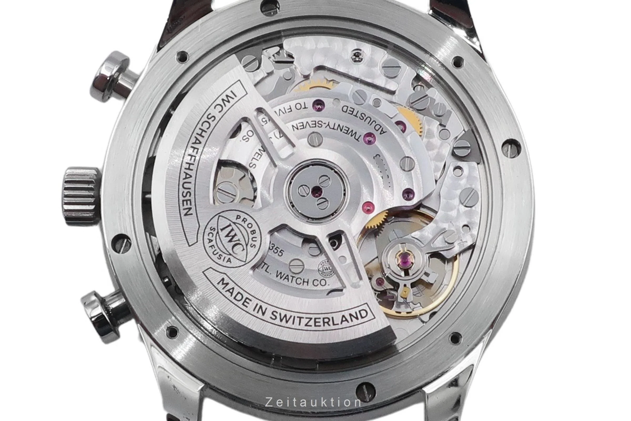 IWC Portugieser chronograph steel automatic men's watch IW371606 LP: 9100EUR  [2503114] - Image 15