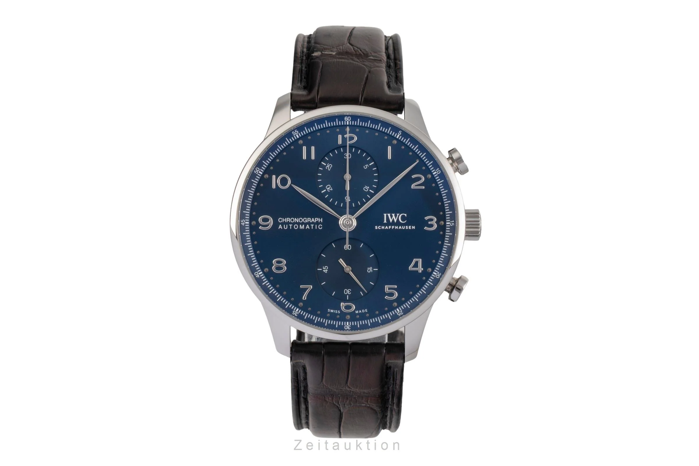 IWC Portugieser chronograph steel automatic men's watch IW371606 LP: 9100EUR  [2503114] - Image 5