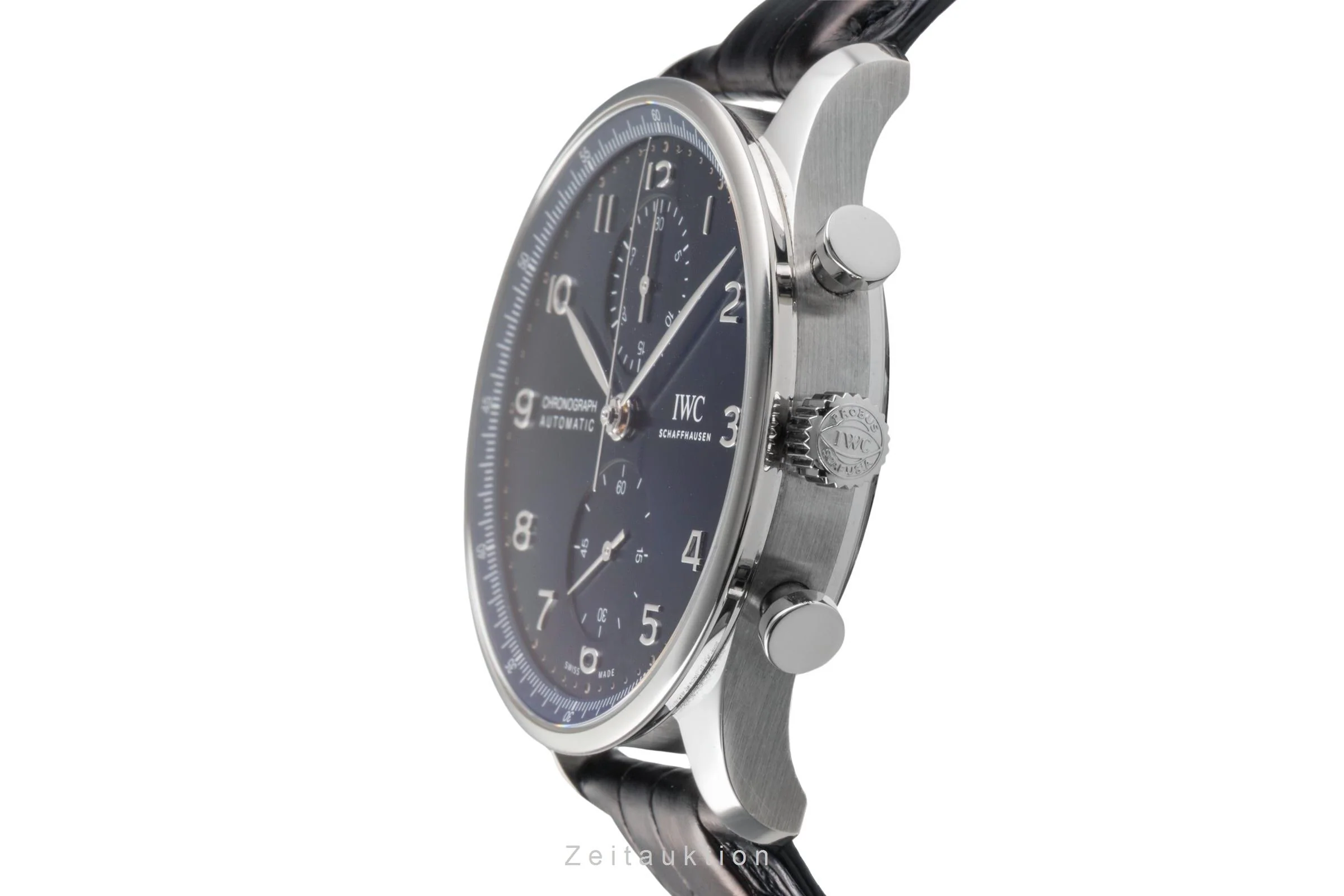 IWC Portugieser chronograph steel automatic men's watch IW371606 LP: 9100EUR  [2503114] - Image 7