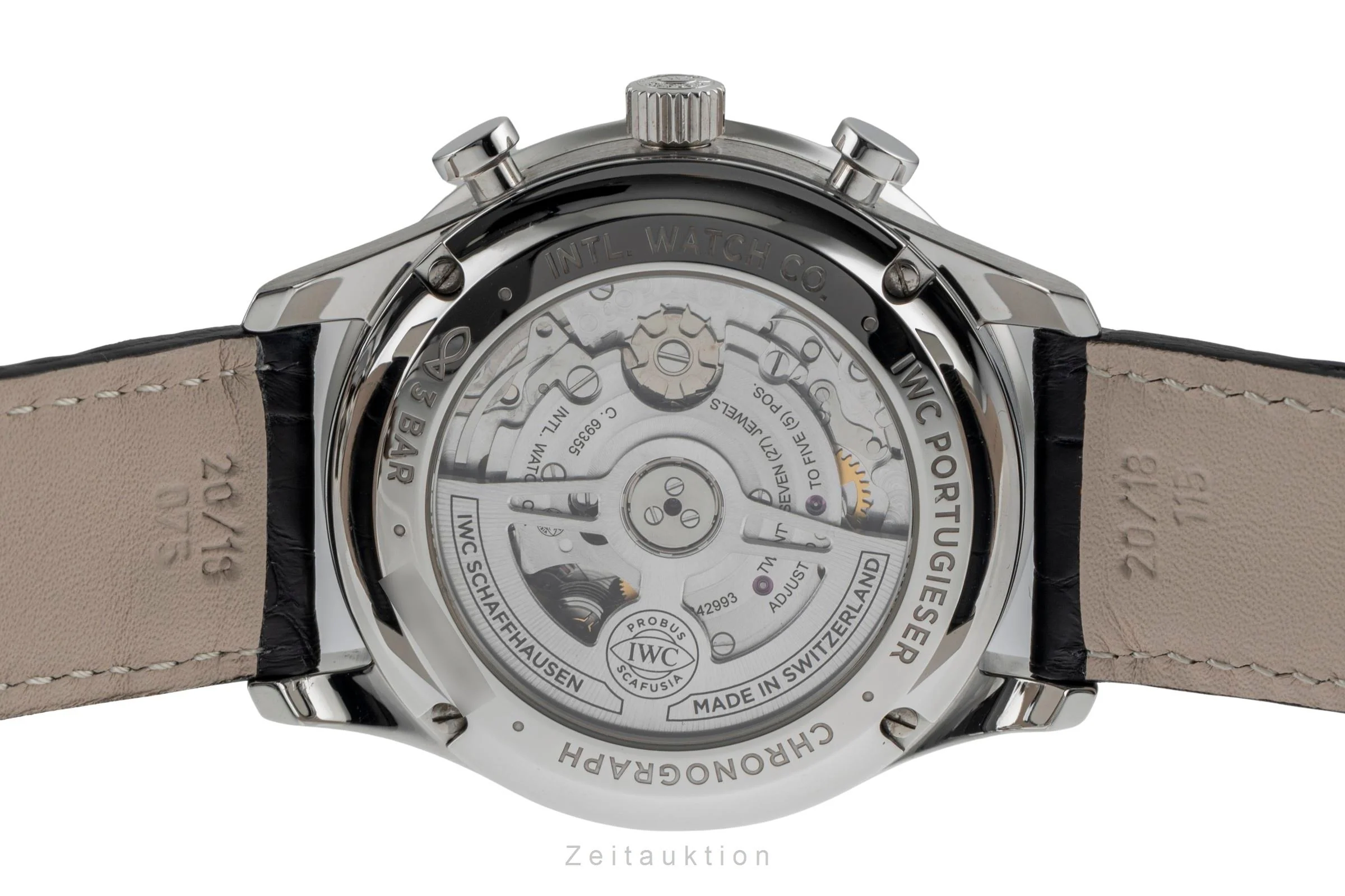 IWC Portugieser chronograph steel automatic men's watch IW371606 LP: 9100EUR  [2503932] - Image 11