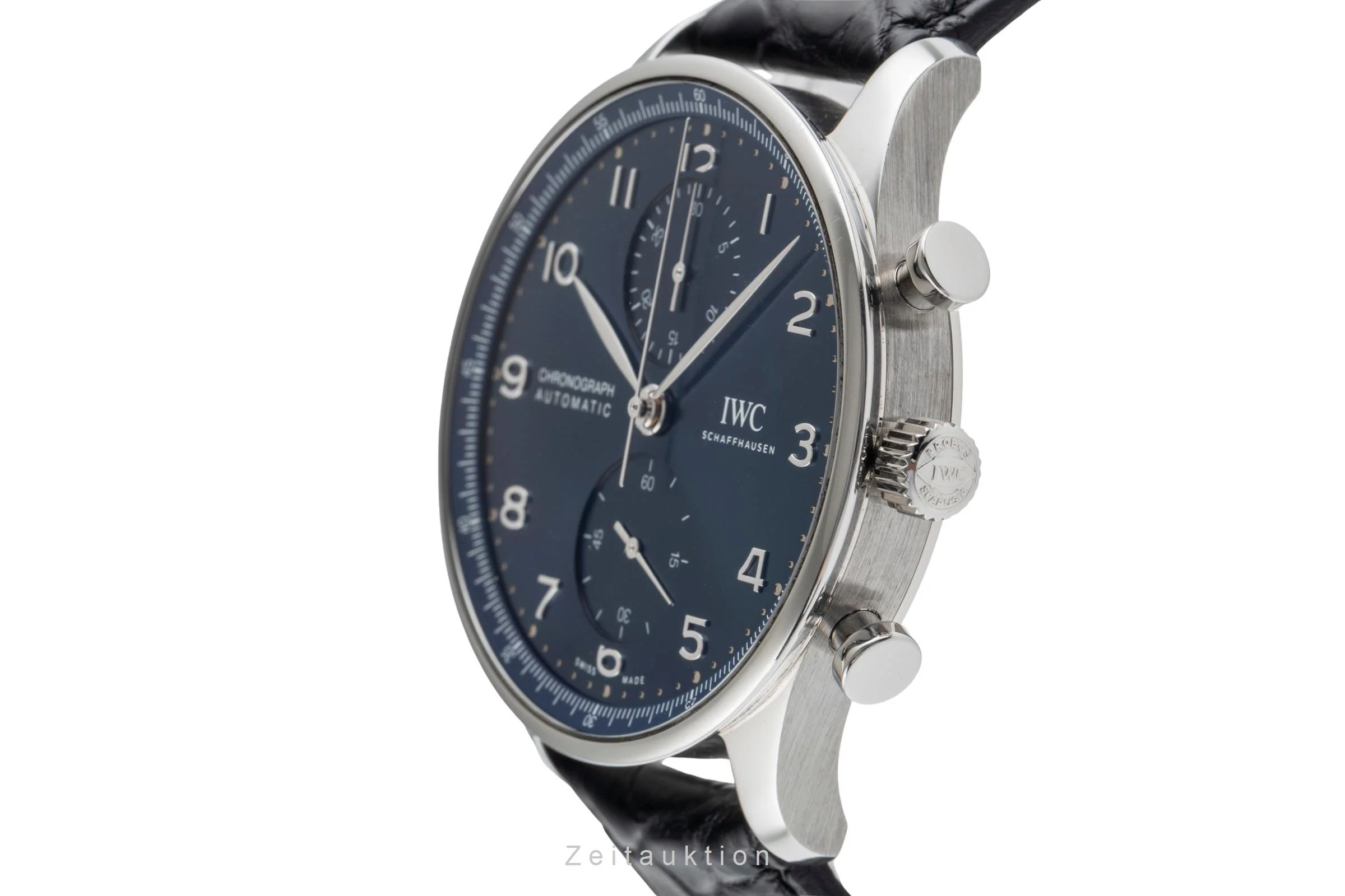 IWC Portugieser chronograph steel automatic men's watch IW371606 LP: 9100EUR  [2503932] - Image 7