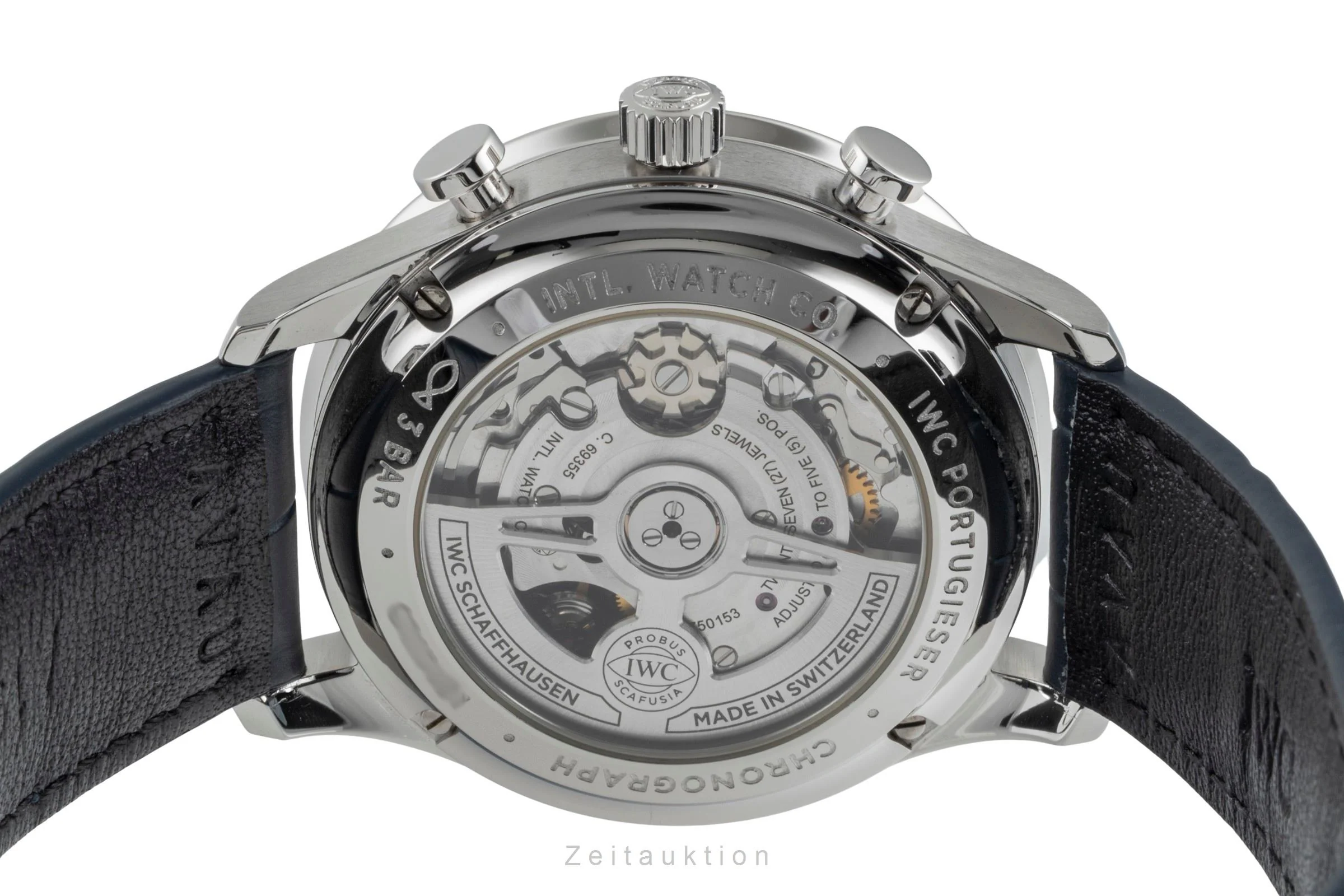 IWC Portugieser chronograph steel automatic men's watch IW371606 LP: 9100EUR  [2505336] - Image 13