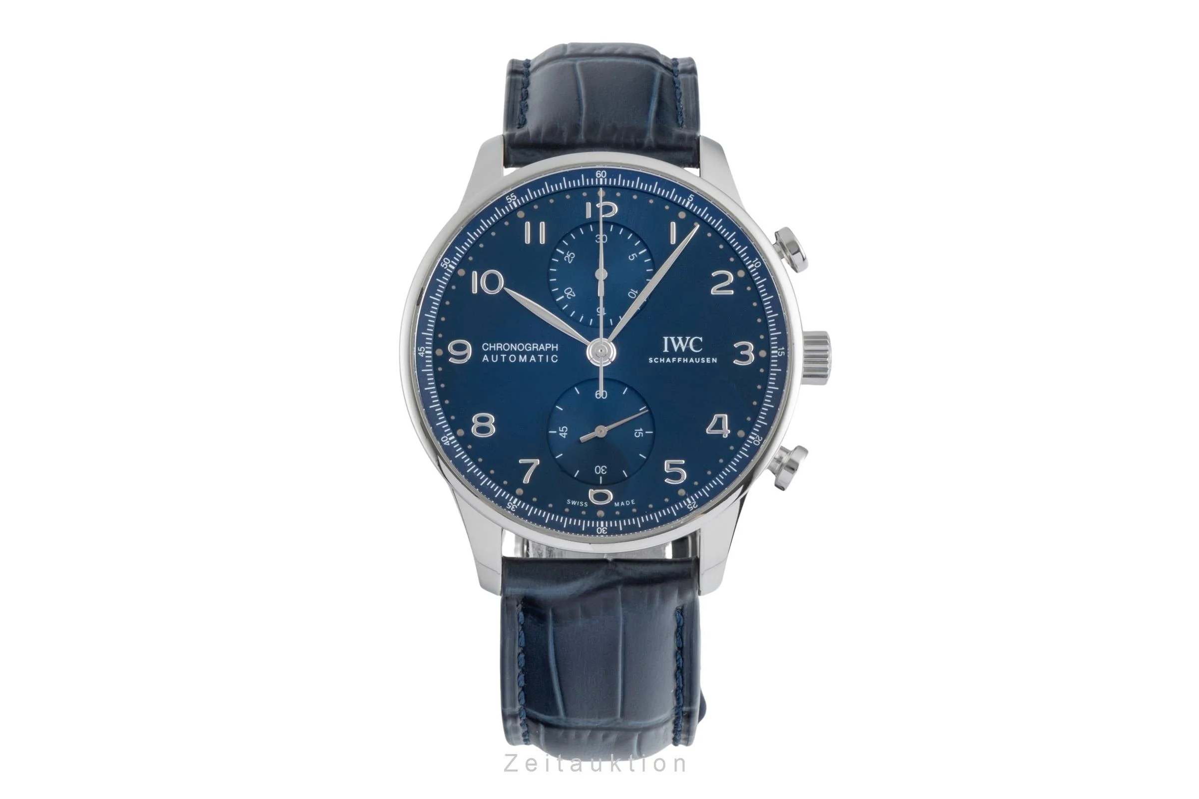 IWC Portugieser chronograph steel automatic men's watch IW371606 LP: 9100EUR  [2505336] - Image 5