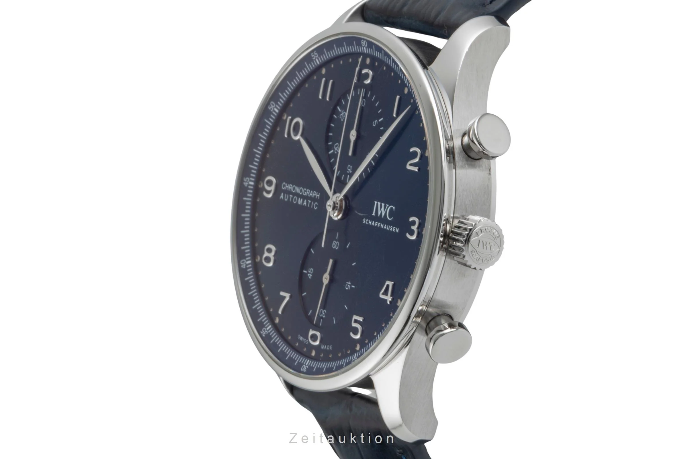IWC Portugieser chronograph steel automatic men's watch IW371606 LP: 9100EUR  [2505336] - Image 7