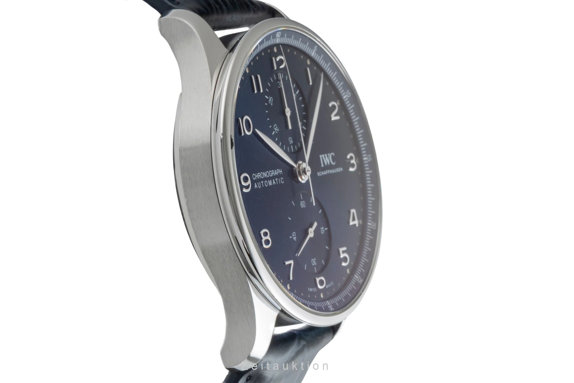 IWC Portugieser chronograph steel automatic men's watch IW371606 LP: 9100EUR  [2505336] - Image 8