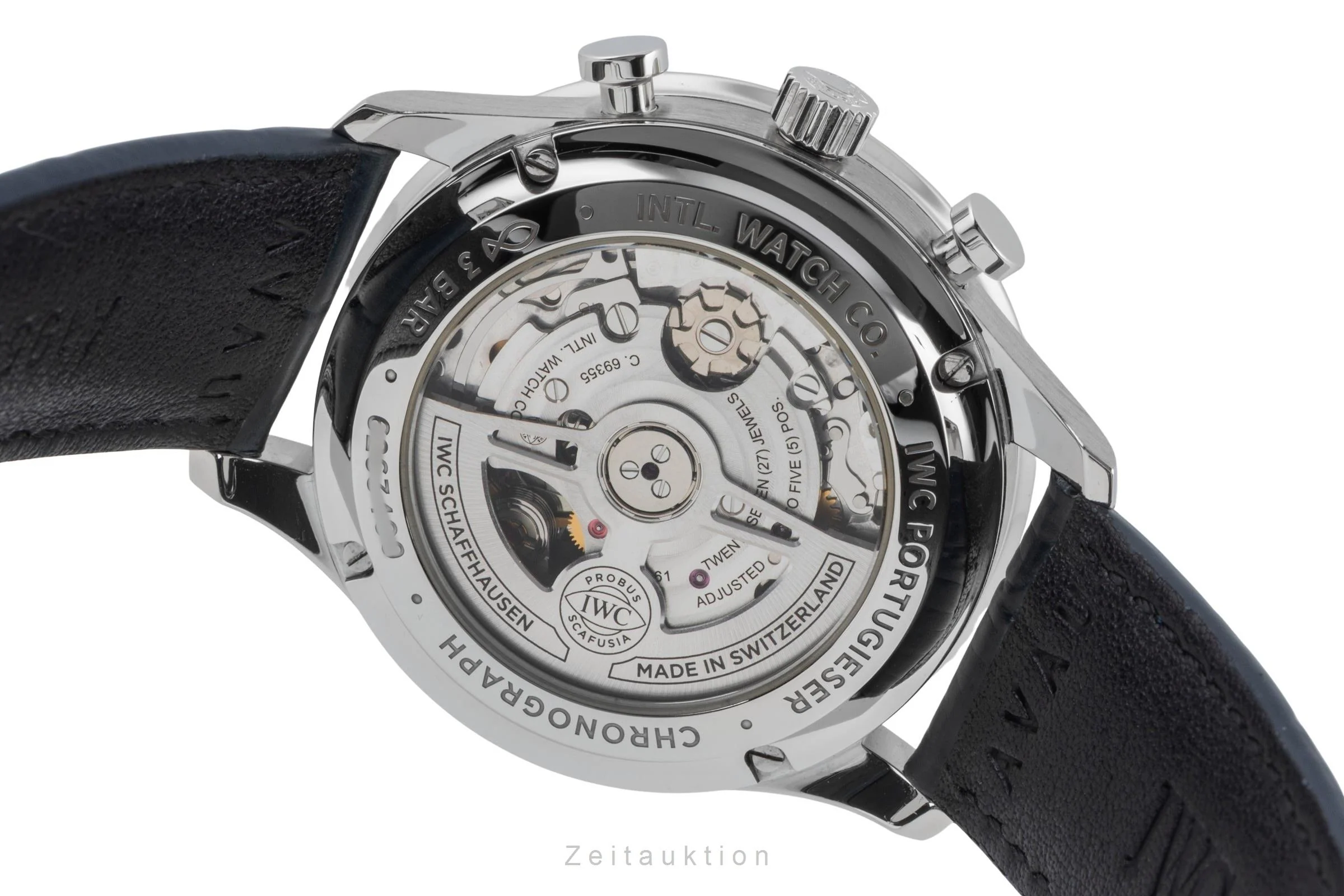 IWC Portugieser chronograph steel automatic men's watch IW371606 LP: 9100EUR  [2506756] - Image 12