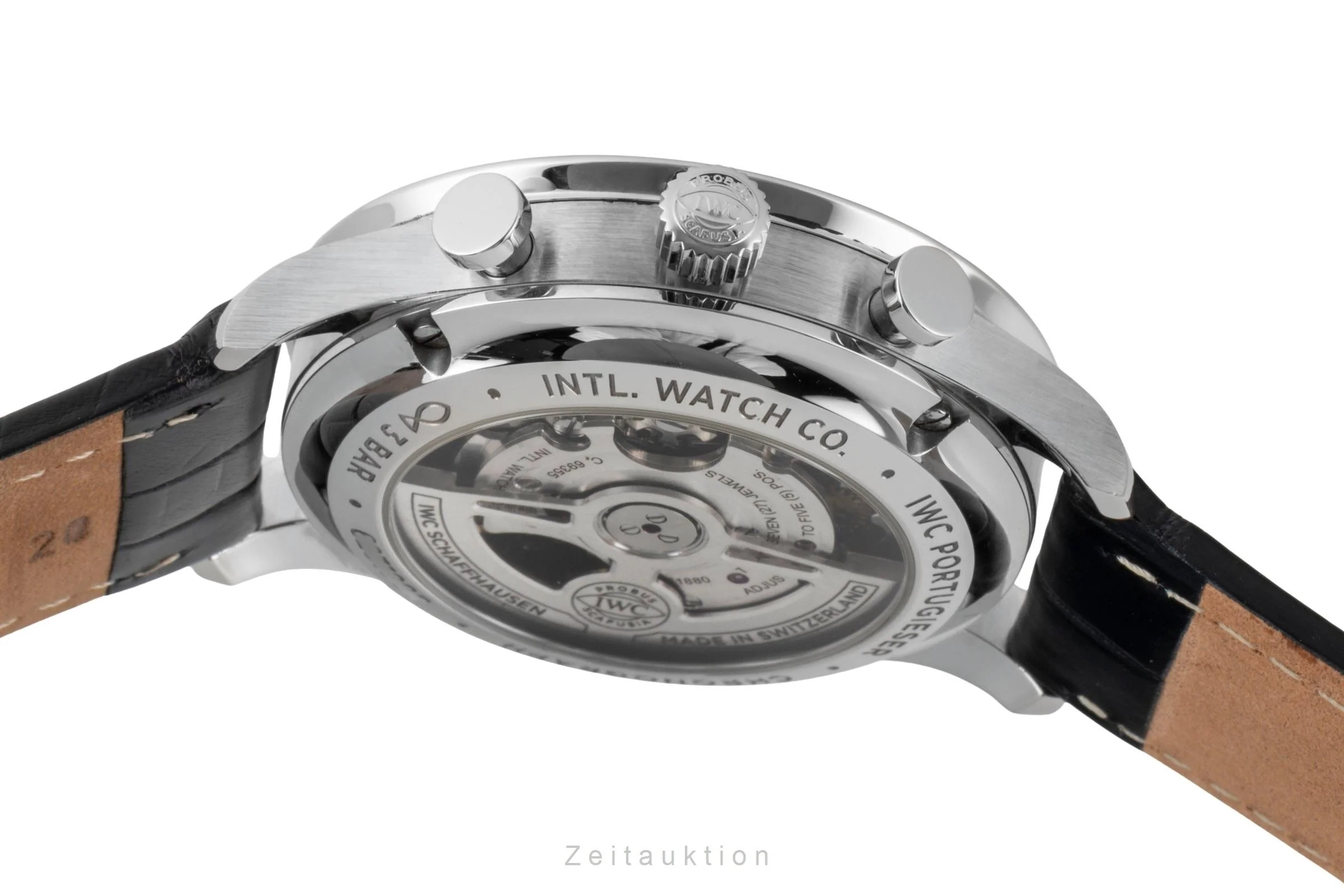 IWC Portugieser chronograph steel automatic men's watch IW371606 LP: 9100EUR  [2600291] - Image 12