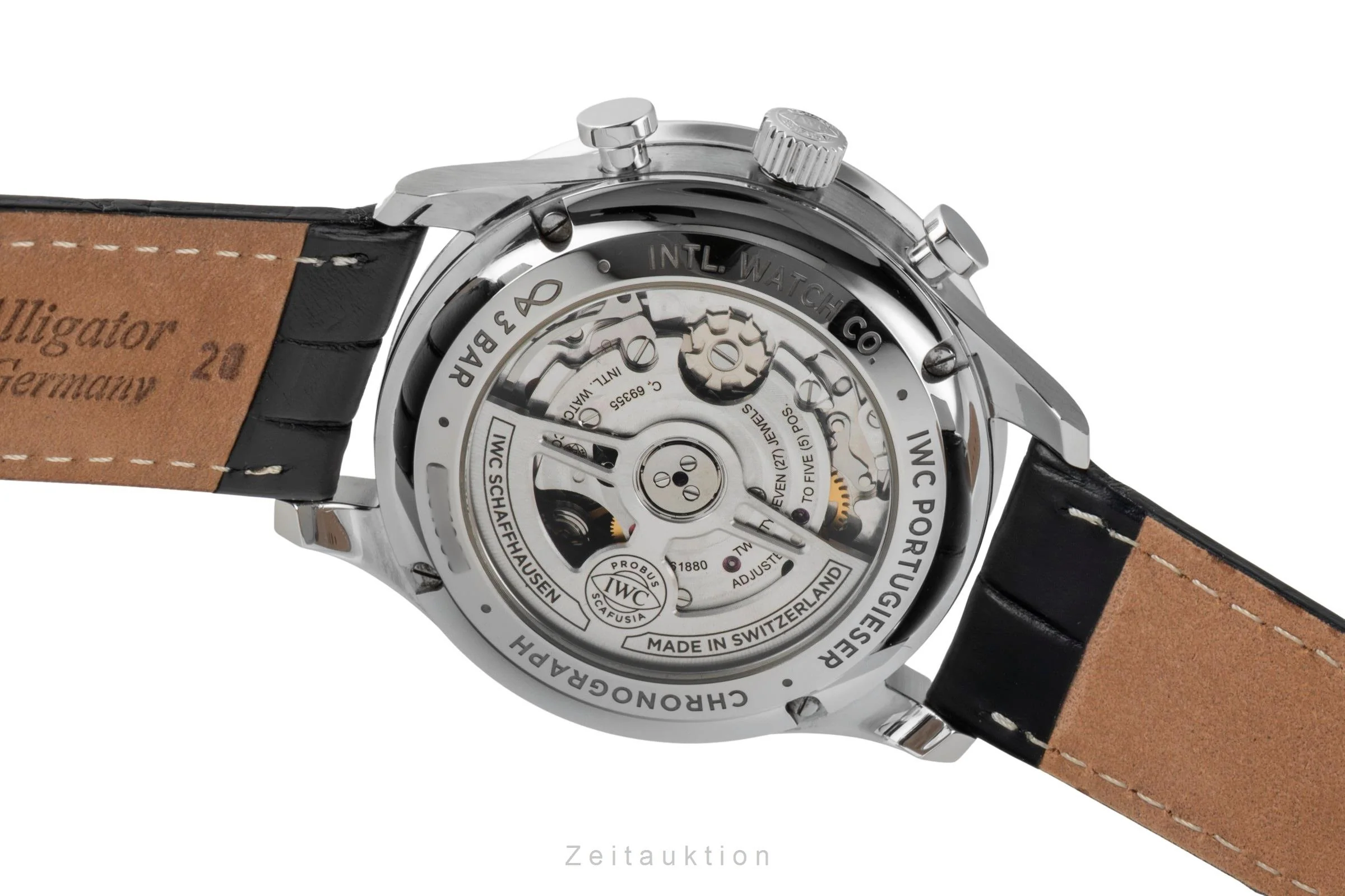 IWC Portugieser chronograph steel automatic men's watch IW371606 LP: 9100EUR  [2600291] - Image 13