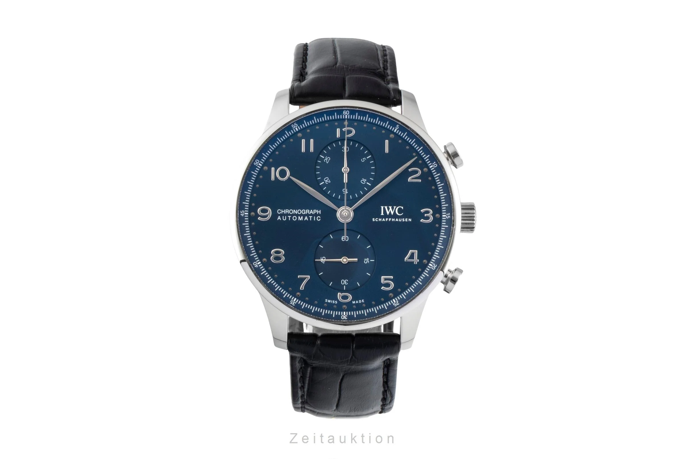 IWC Portugieser chronograph steel automatic men's watch IW371606 LP: 9100EUR  [2600291] - Image 5