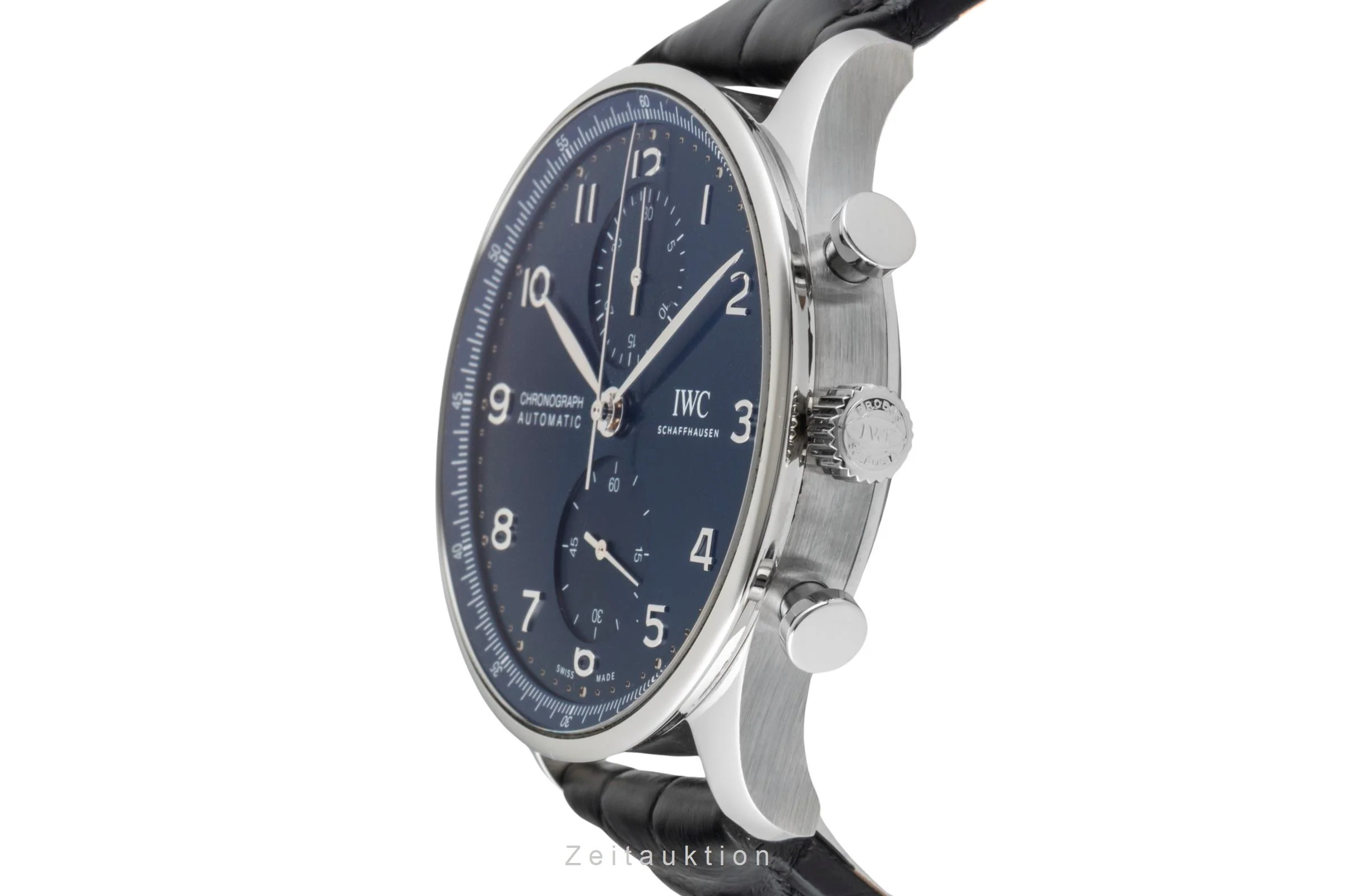 IWC Portugieser chronograph steel automatic men's watch IW371606 LP: 9100EUR  [2600291] - Image 7