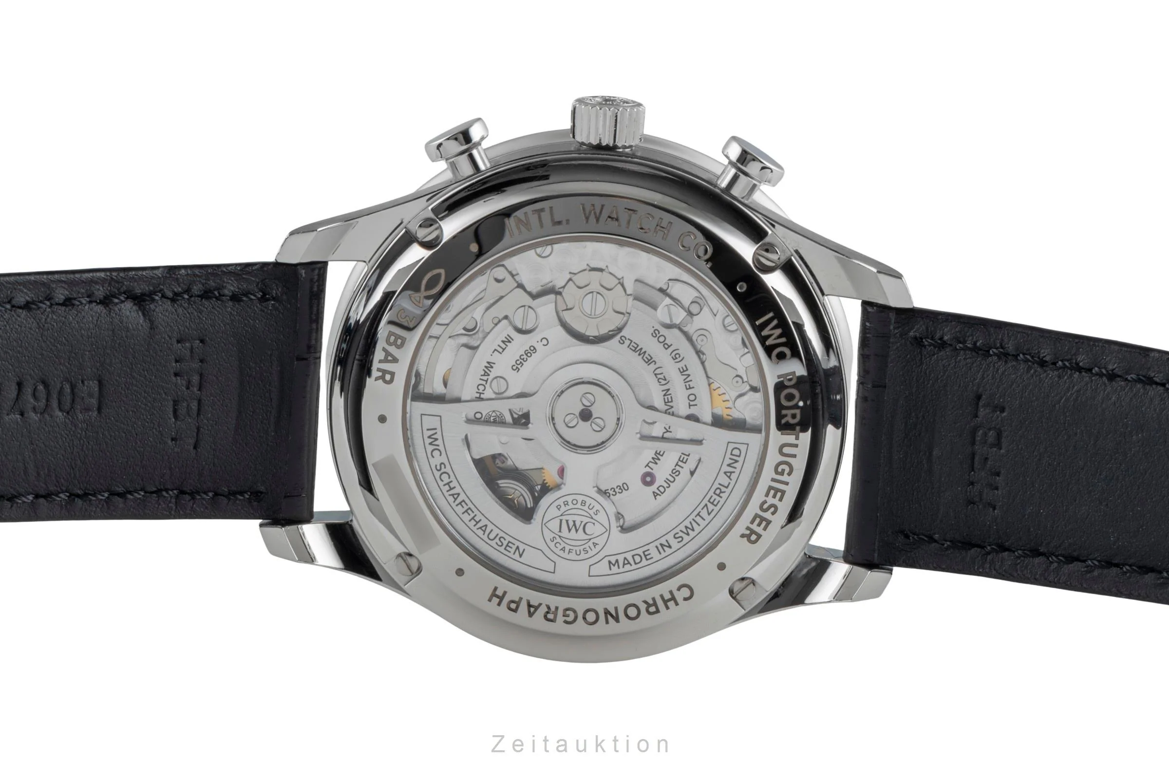 IWC Portugieser chronograph steel automatic men's watch IW371606 LP: 9100EUR  [2600329] - Image 13