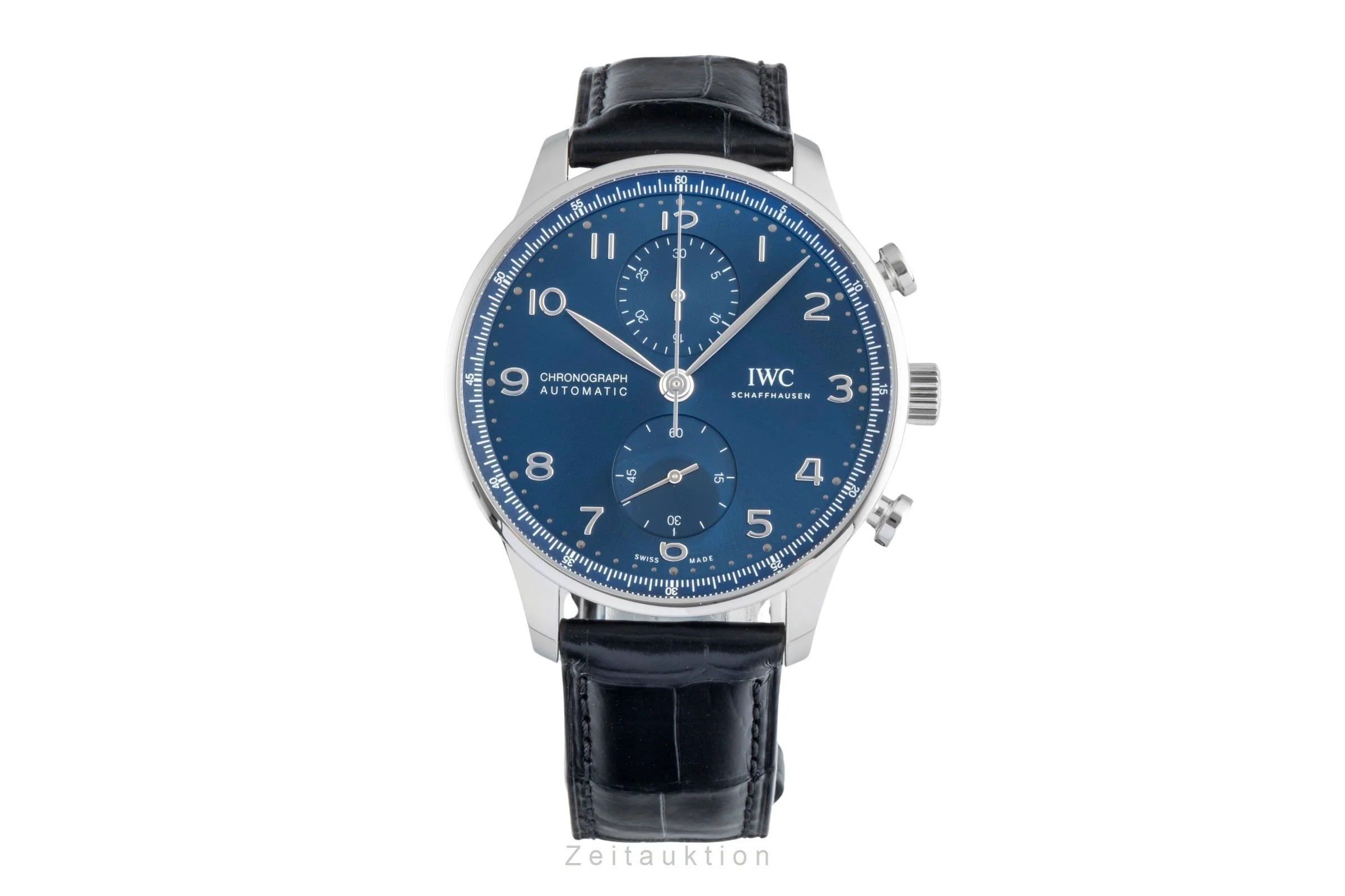 IWC Portugieser chronograph steel automatic men's watch IW371606 LP: 9100EUR  [2600329] - Image 5