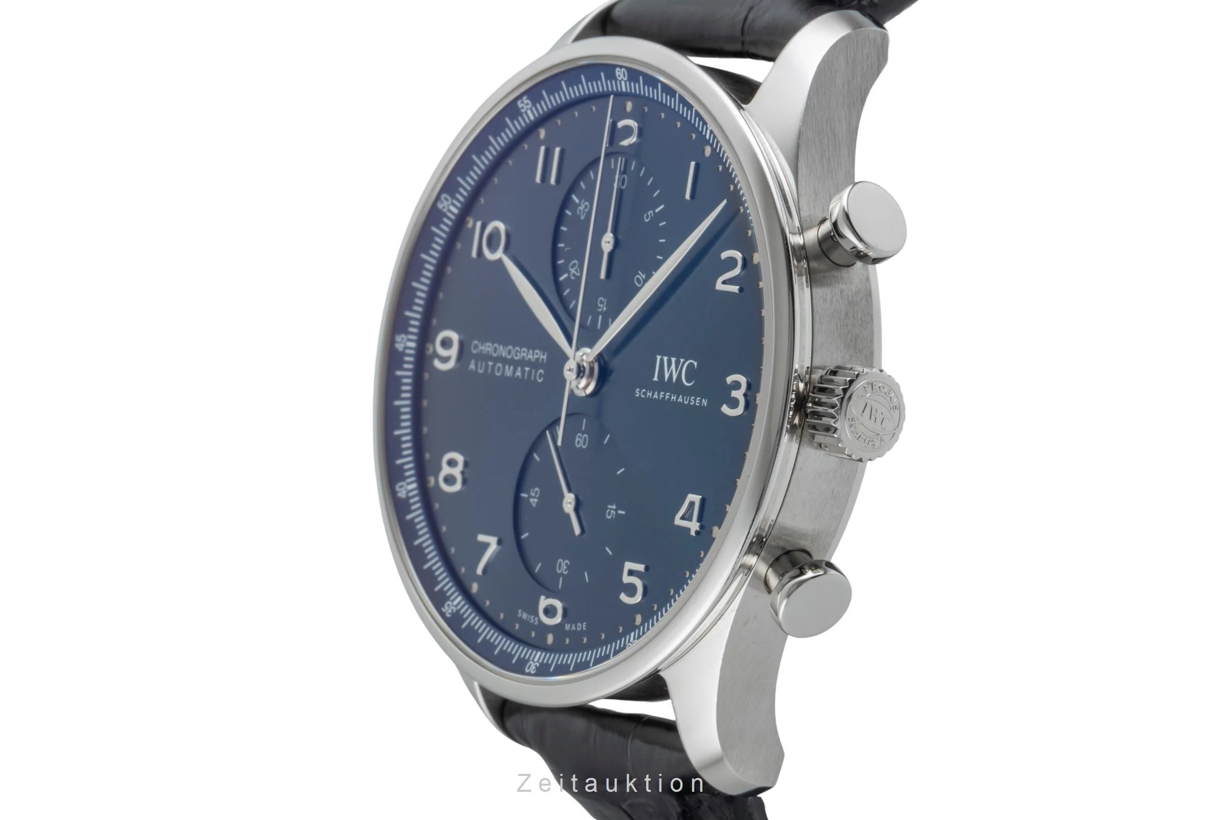 IWC Portugieser chronograph steel automatic men's watch IW371606 LP: 9100EUR  [2600329] - Image 7