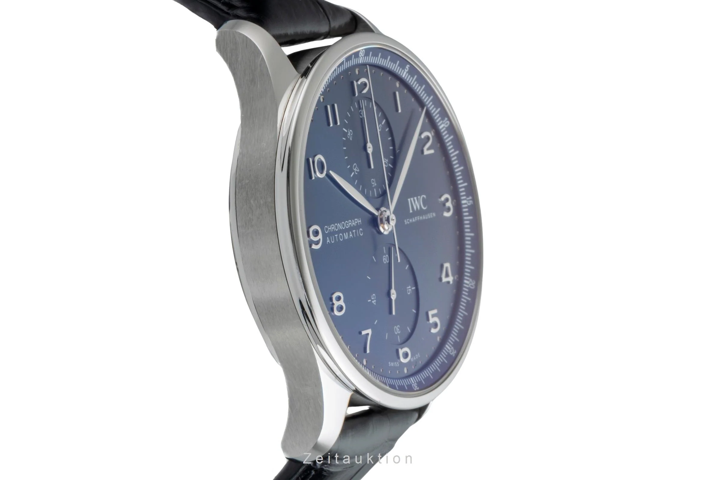 IWC Portugieser chronograph steel automatic men's watch IW371606 LP: 9100EUR  [2600329] - Image 8