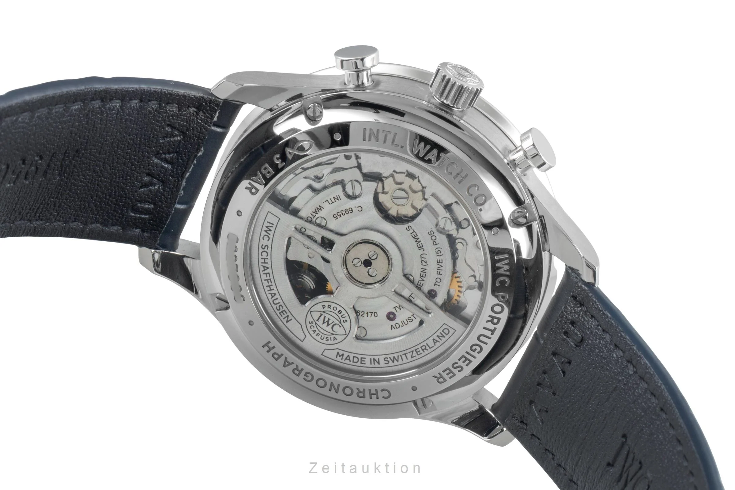 IWC Portugieser chronograph steel automatic men's watch IW371606 LP: 9100EUR  [2600368] - Image 12