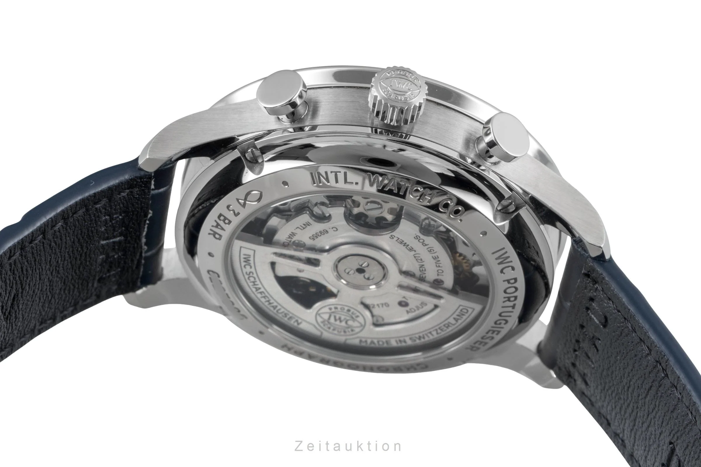 IWC Portugieser chronograph steel automatic men's watch IW371606 LP: 9100EUR  [2600368] - Image 13