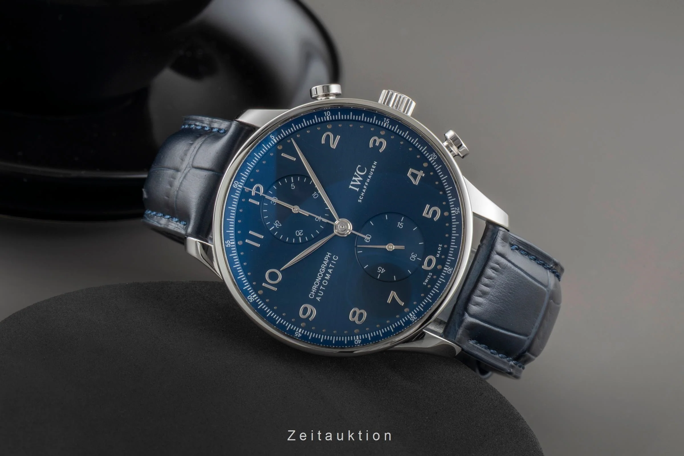 IWC Portugieser chronograph steel automatic men's watch IW371606 LP: 9100EUR  [2600368] - Image 3