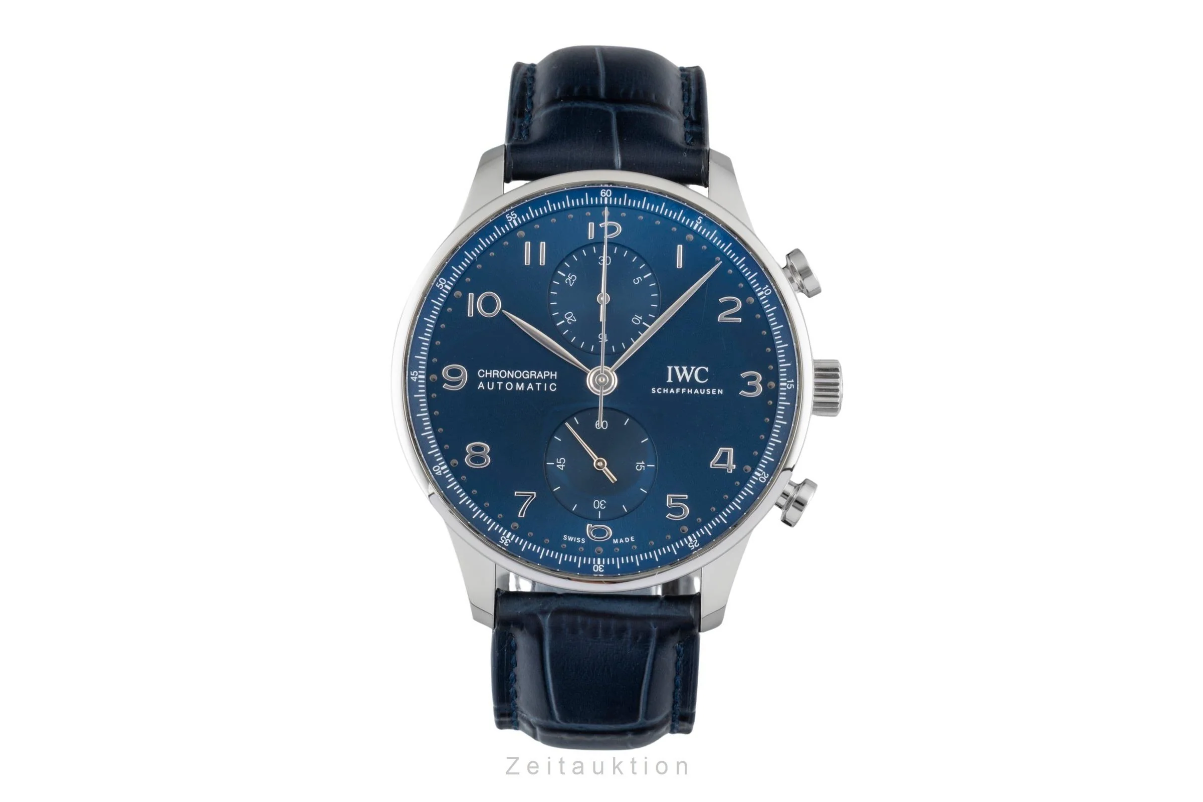 IWC Portugieser chronograph steel automatic men's watch IW371606 LP: 9100EUR  [2600368] - Image 5