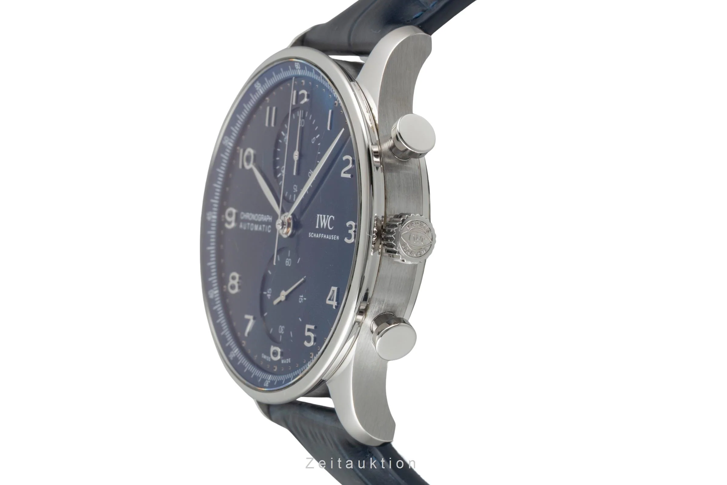 IWC Portugieser chronograph steel automatic men's watch IW371606 LP: 9100EUR  [2600368] - Image 7