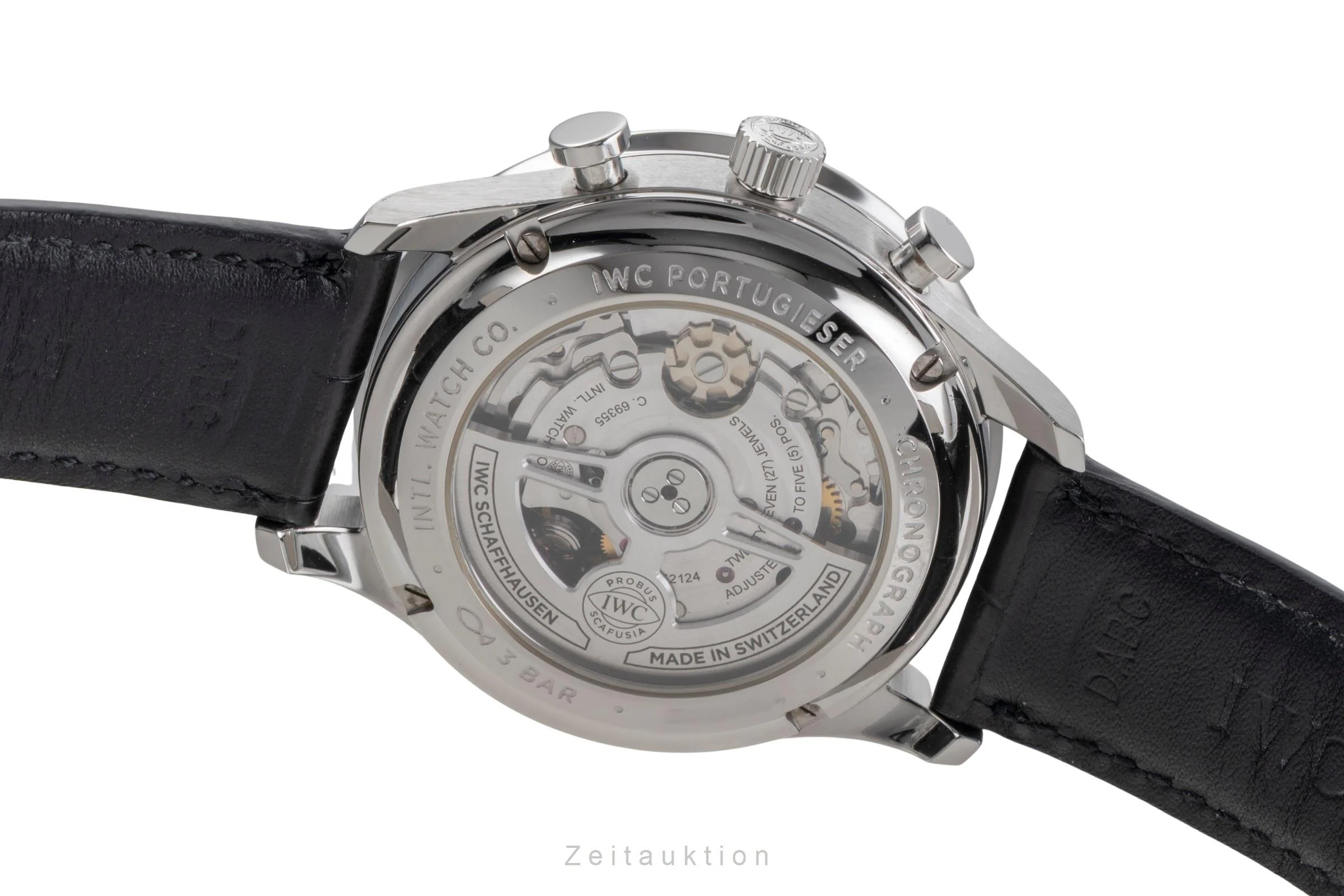 IWC Portugieser chronograph steel automatic men's watch IW371609 LP: 9100EUR  [2504617] - Image 11