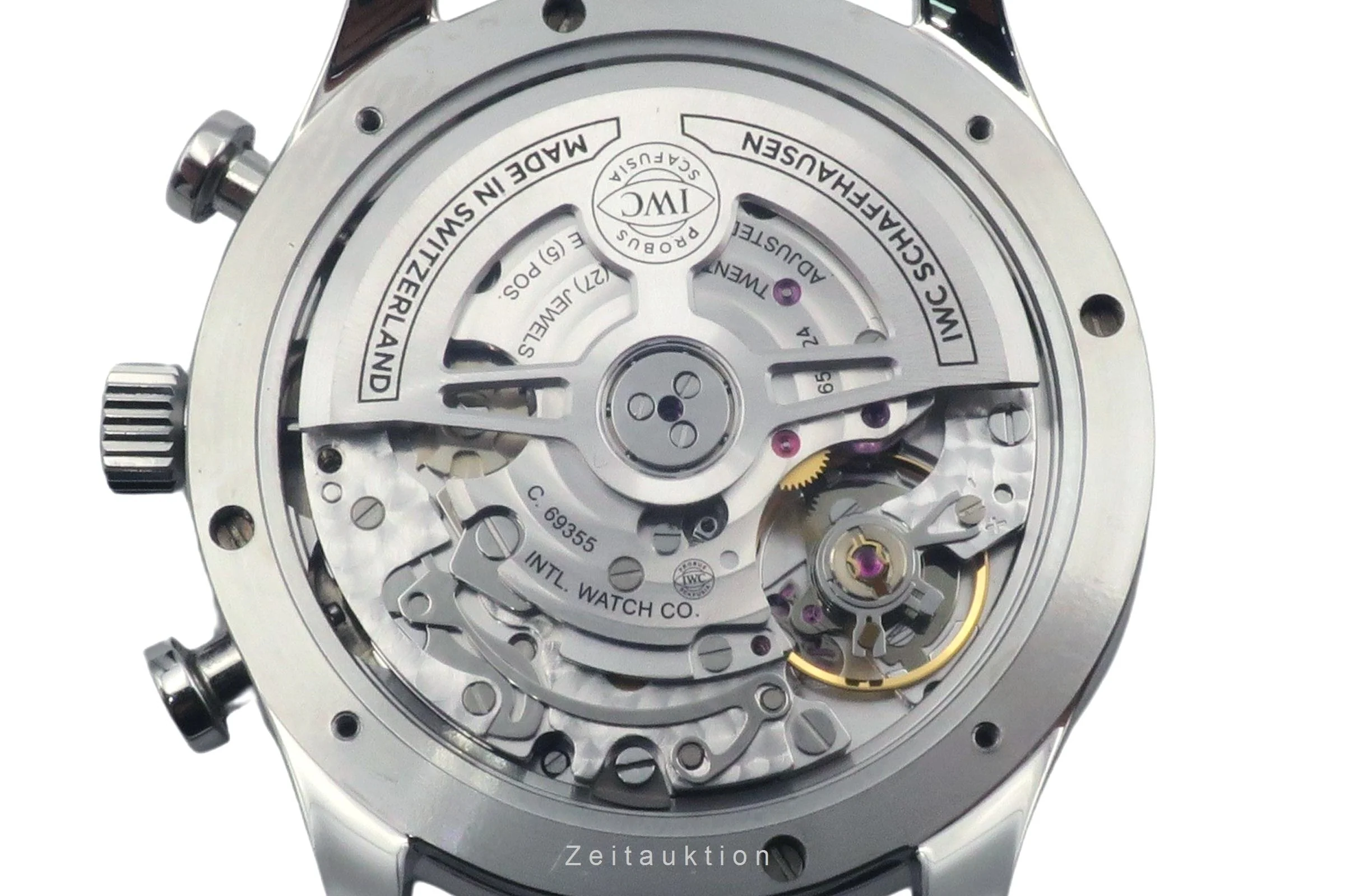IWC Portugieser chronograph steel automatic men's watch IW371609 LP: 9100EUR  [2504617] - Image 15