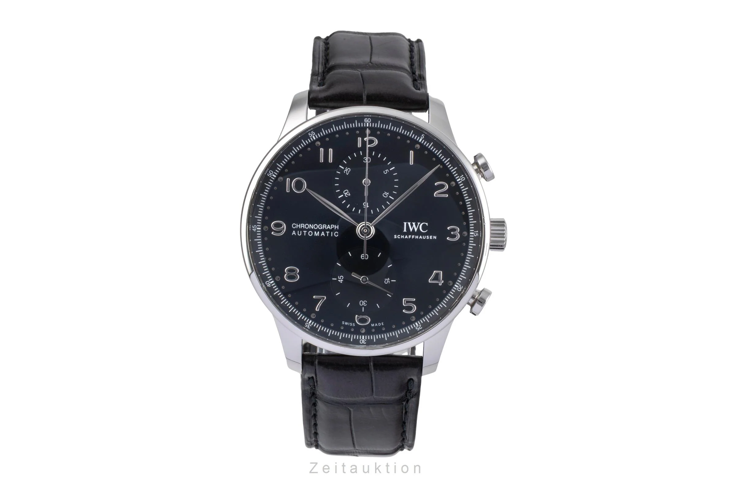 IWC Portugieser chronograph steel automatic men's watch IW371609 LP: 9100EUR  [2504617] - Image 5
