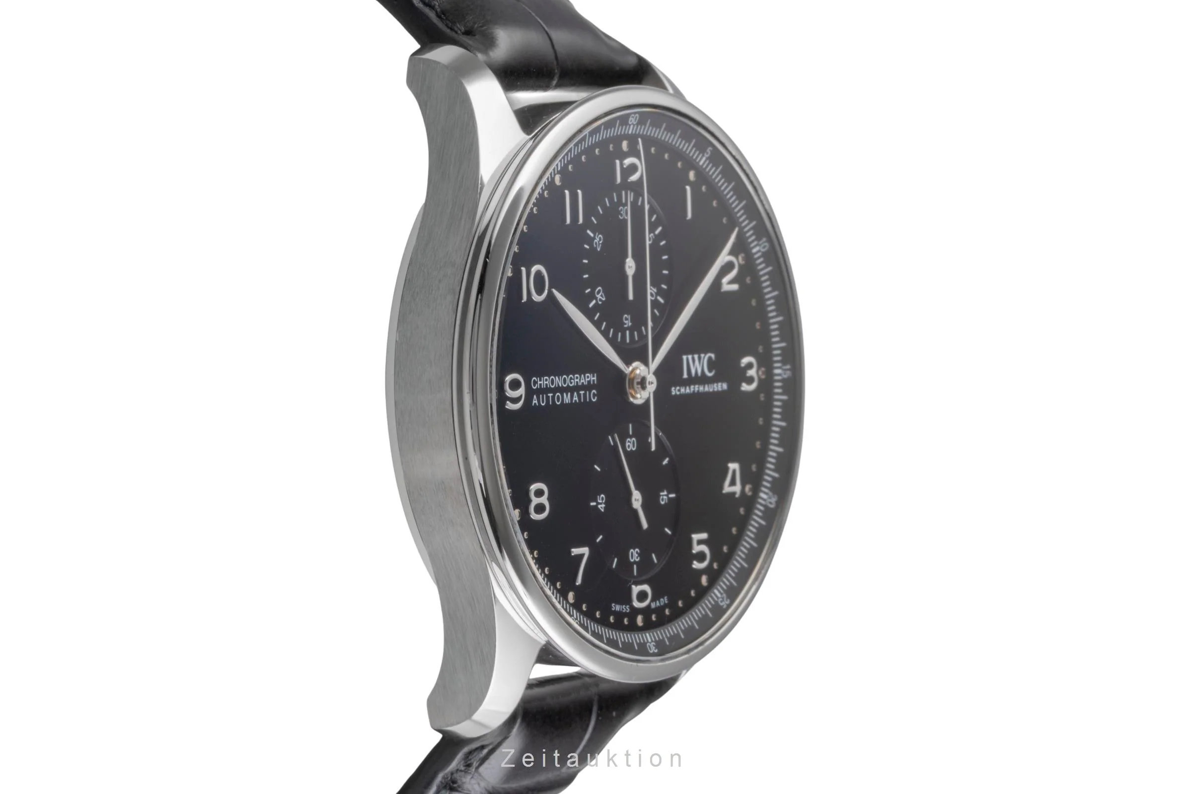 IWC Portugieser chronograph steel automatic men's watch IW371609 LP: 9100EUR  [2504617] - Image 8