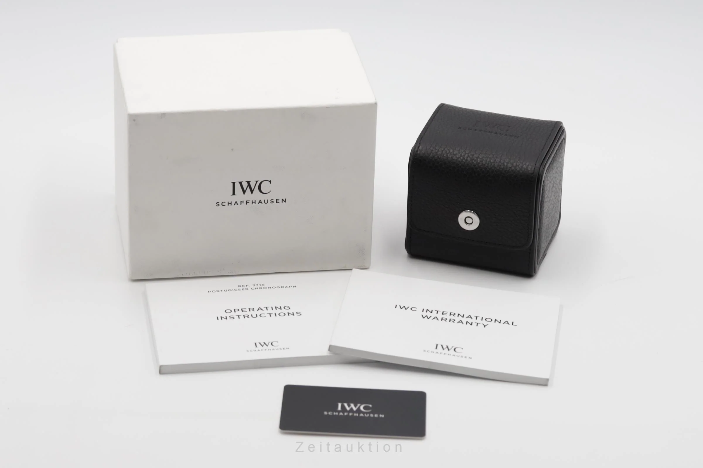 IWC Portugieser chronograph steel automatic men's watch IW371609 LP: 9100EUR  [2504617] - Image 9