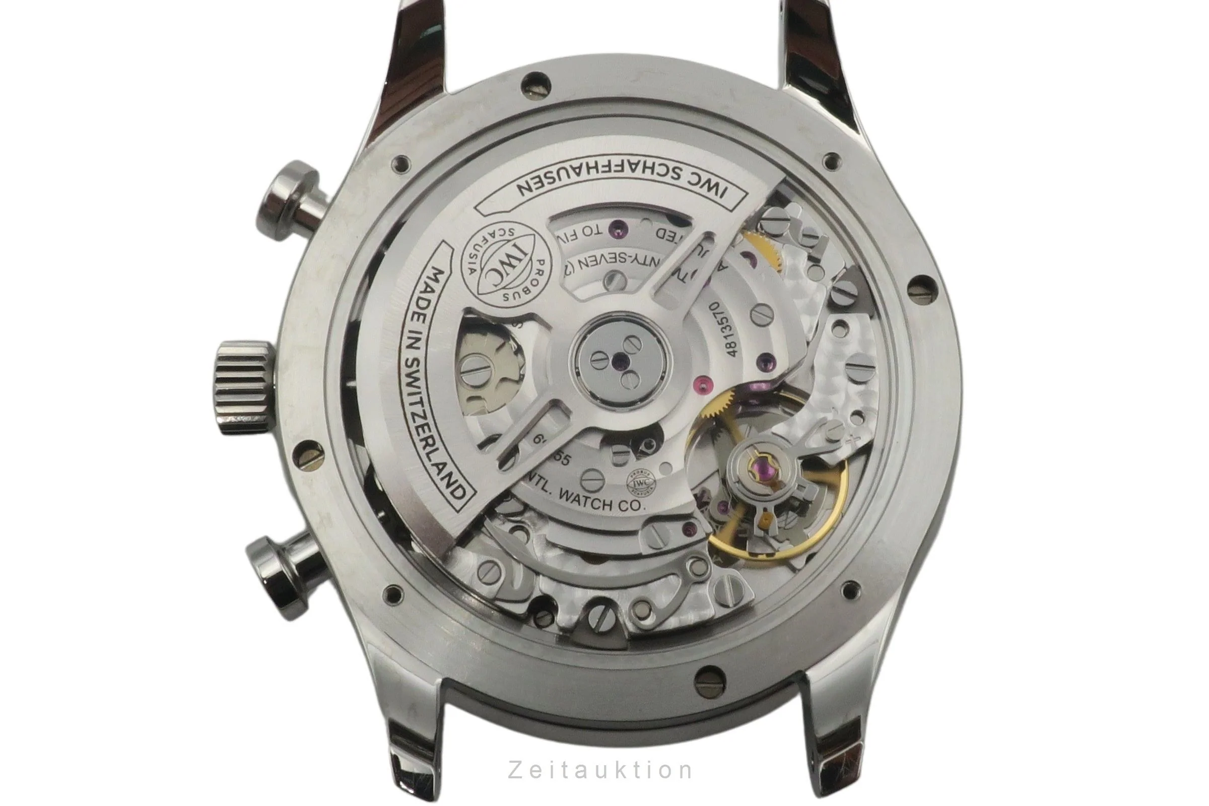 IWC Portugieser chronograph steel automatic men's watch IW371609  [2504653] - Image 16