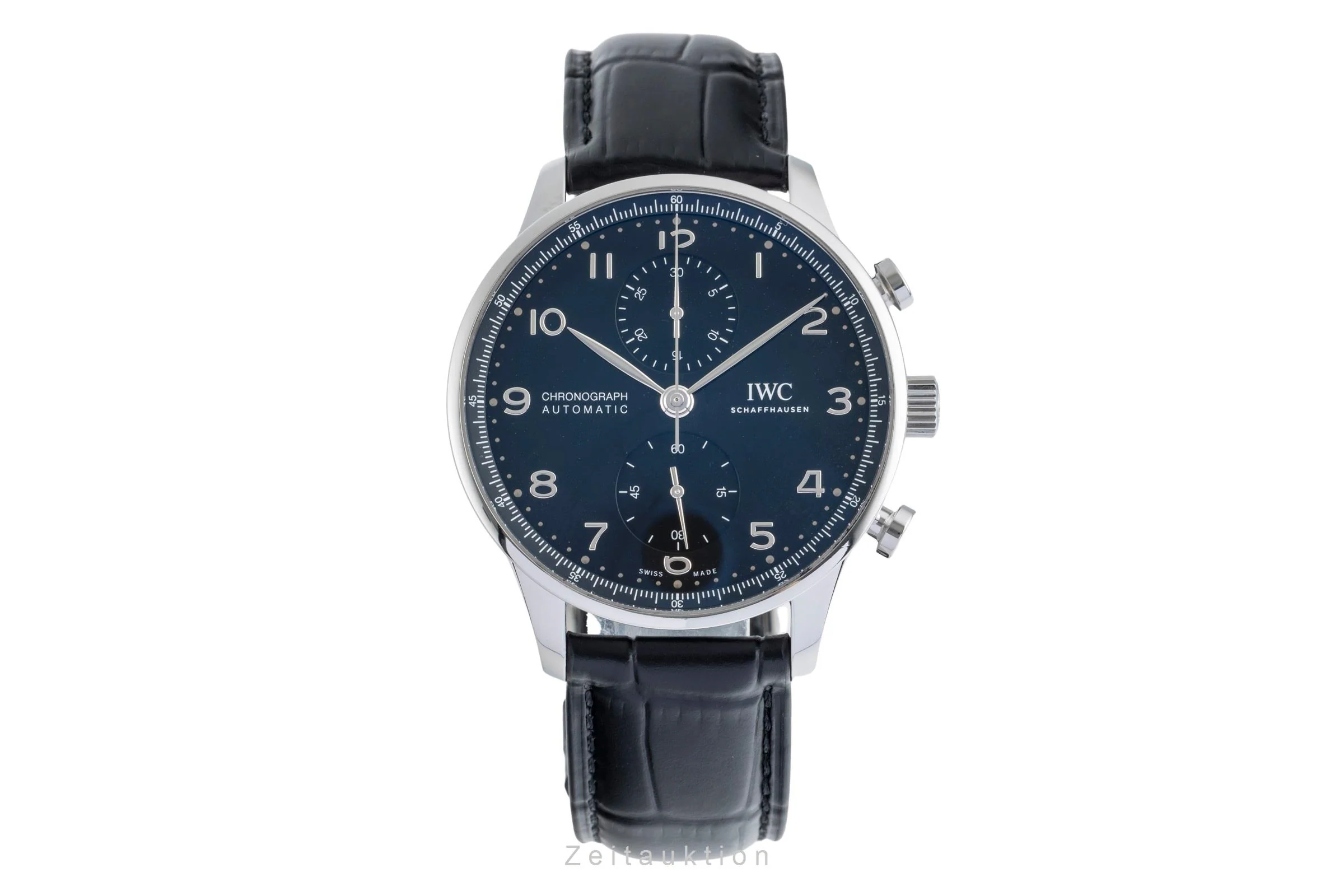 IWC Portugieser chronograph steel automatic men's watch IW371609  [2504653] - Image 5