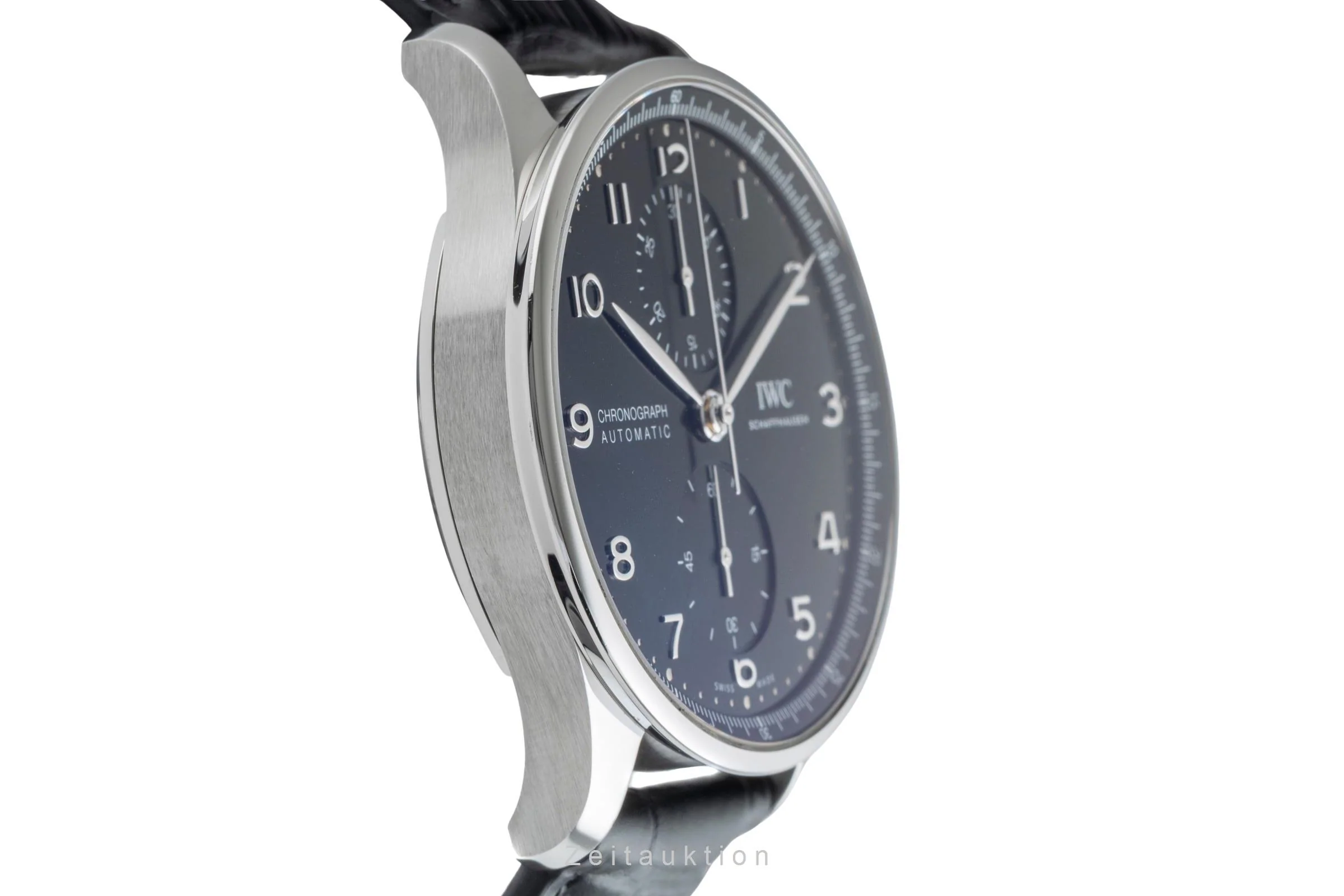 IWC Portugieser chronograph steel automatic men's watch IW371609  [2504653] - Image 8