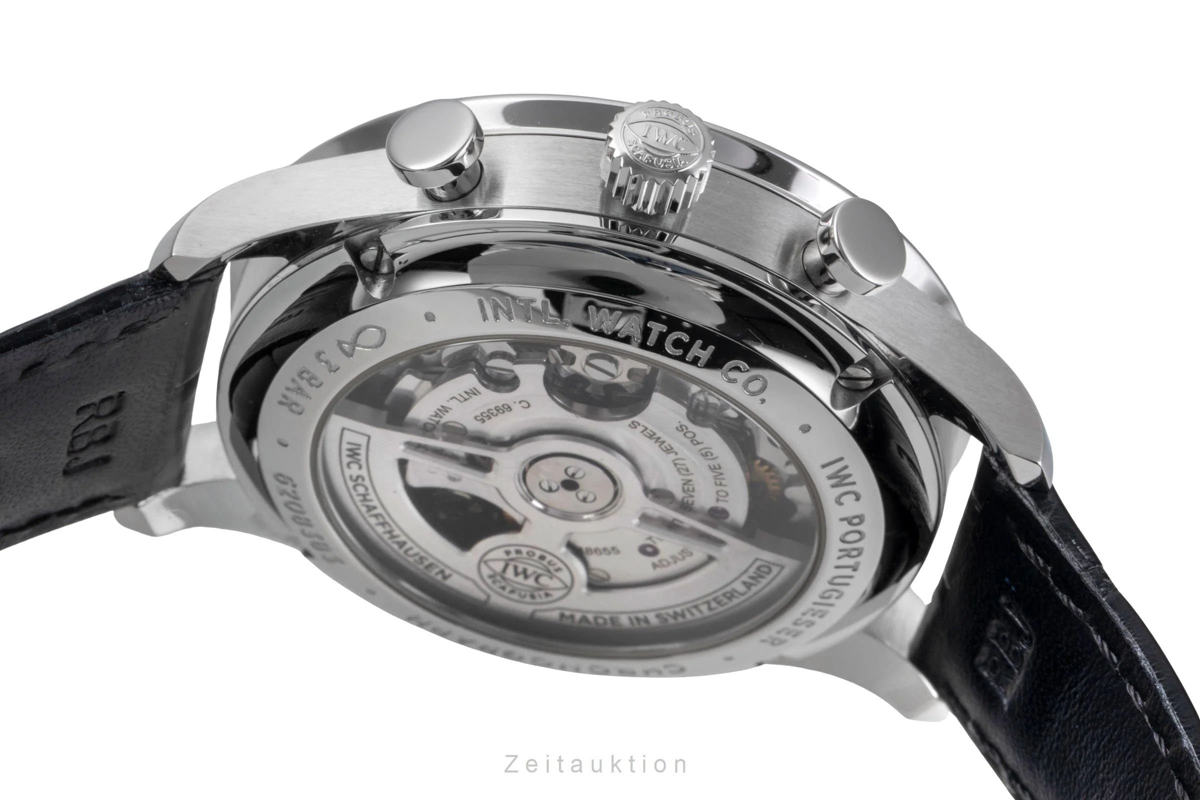 IWC Portugieser chronograph steel automatic men's watch IW371609 LP: 9100EUR  [2505891] - Image 13