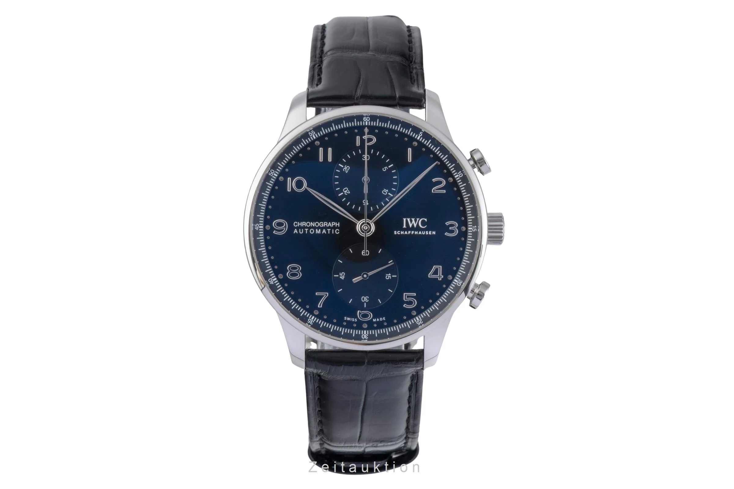 IWC Portugieser chronograph steel automatic men's watch IW371609 LP: 9100EUR  [2505891] - Image 5
