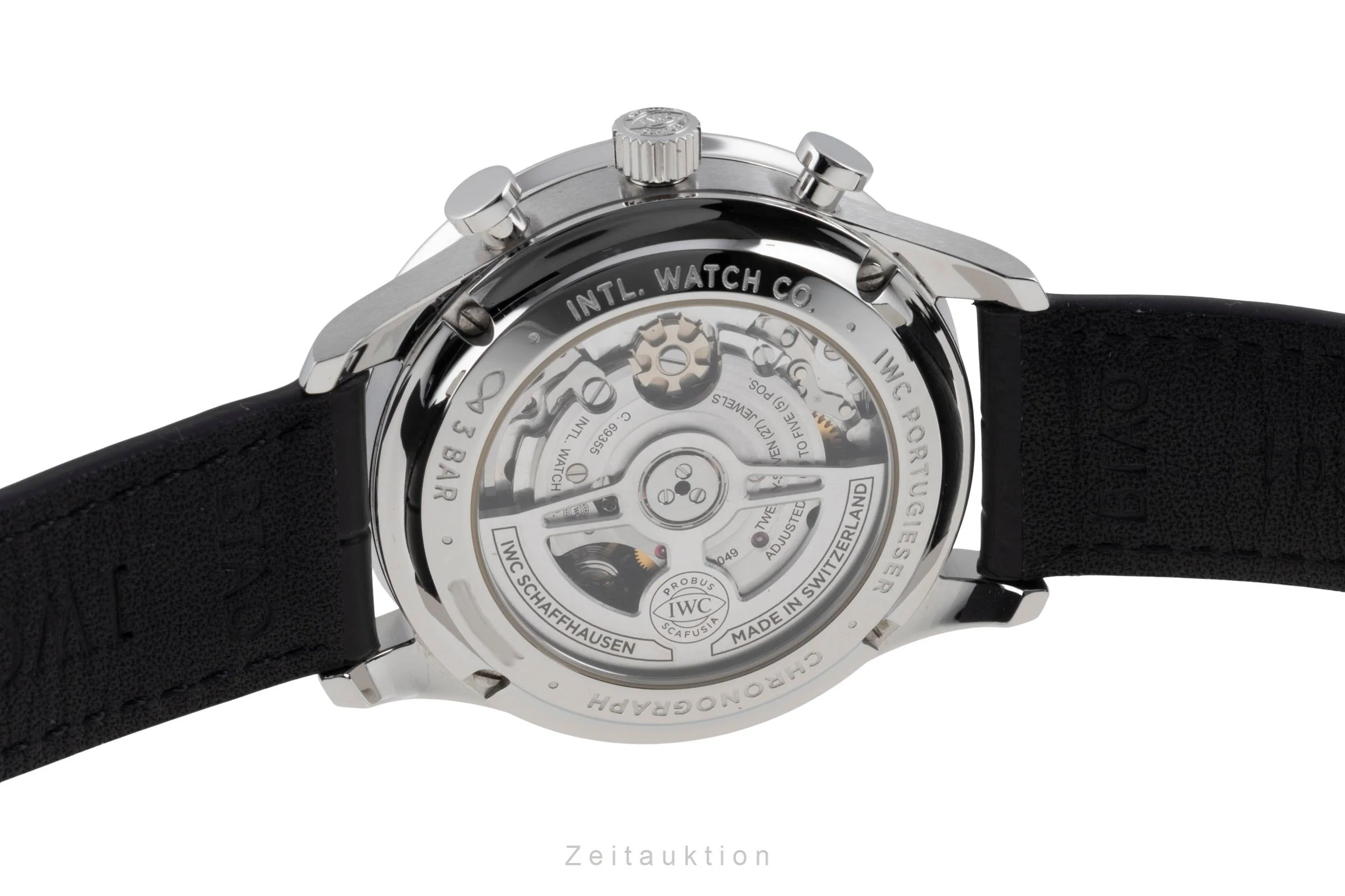 IWC Portugieser chronograph steel automatic men's watch IW371609 LP: 9100EUR  [2506663] - Image 12