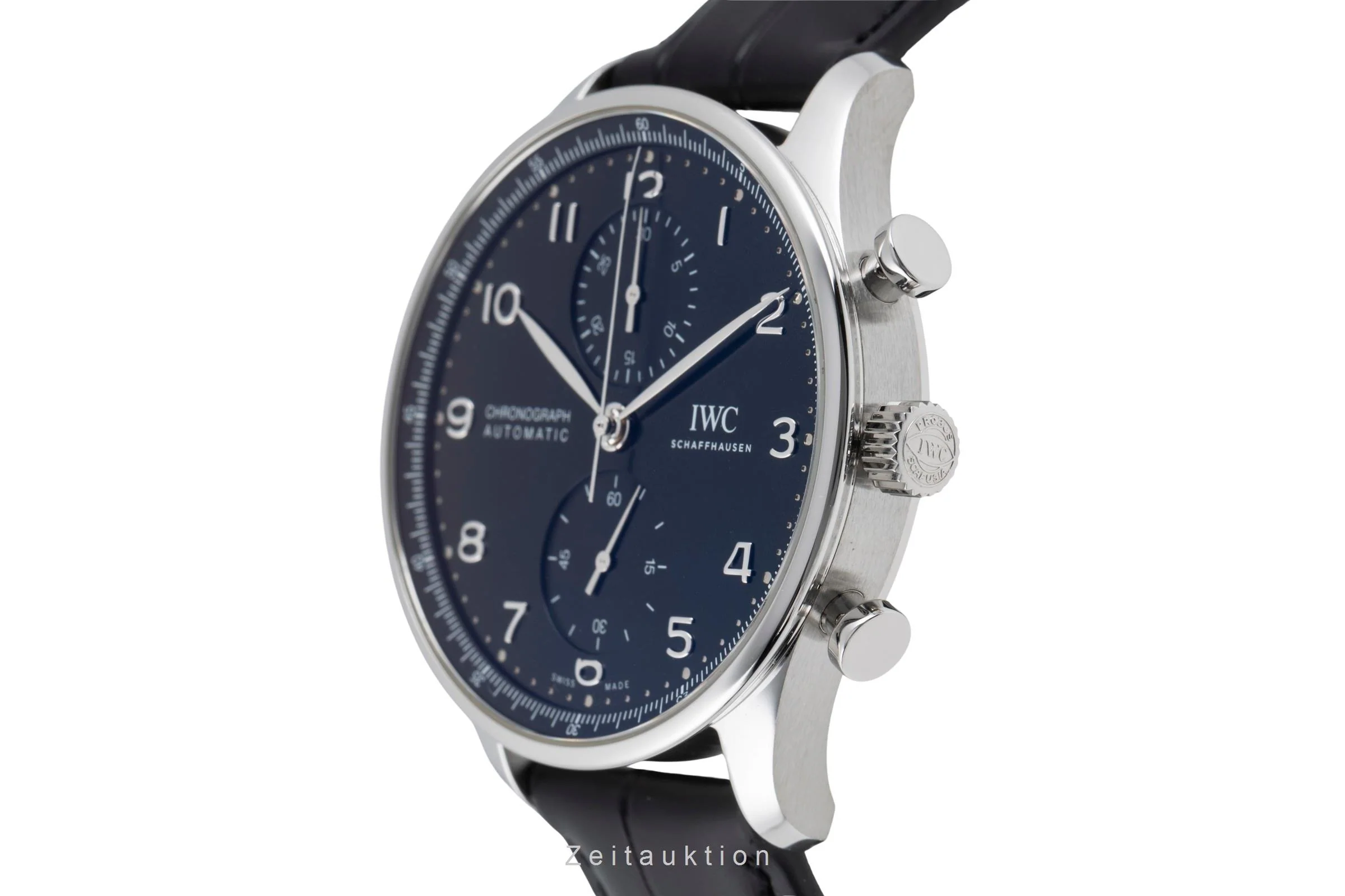 IWC Portugieser chronograph steel automatic men's watch IW371609 LP: 9100EUR  [2506663] - Image 7