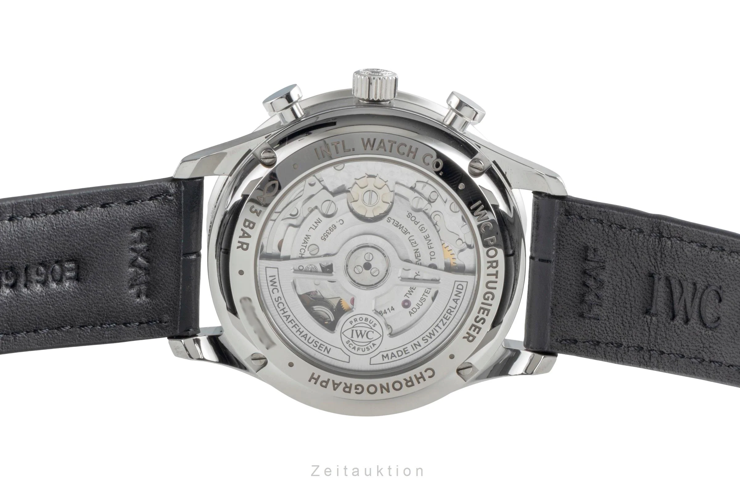 IWC Portugieser chronograph steel automatic men's watch IW371609 LP: 9100EUR  [2600010] - Image 12