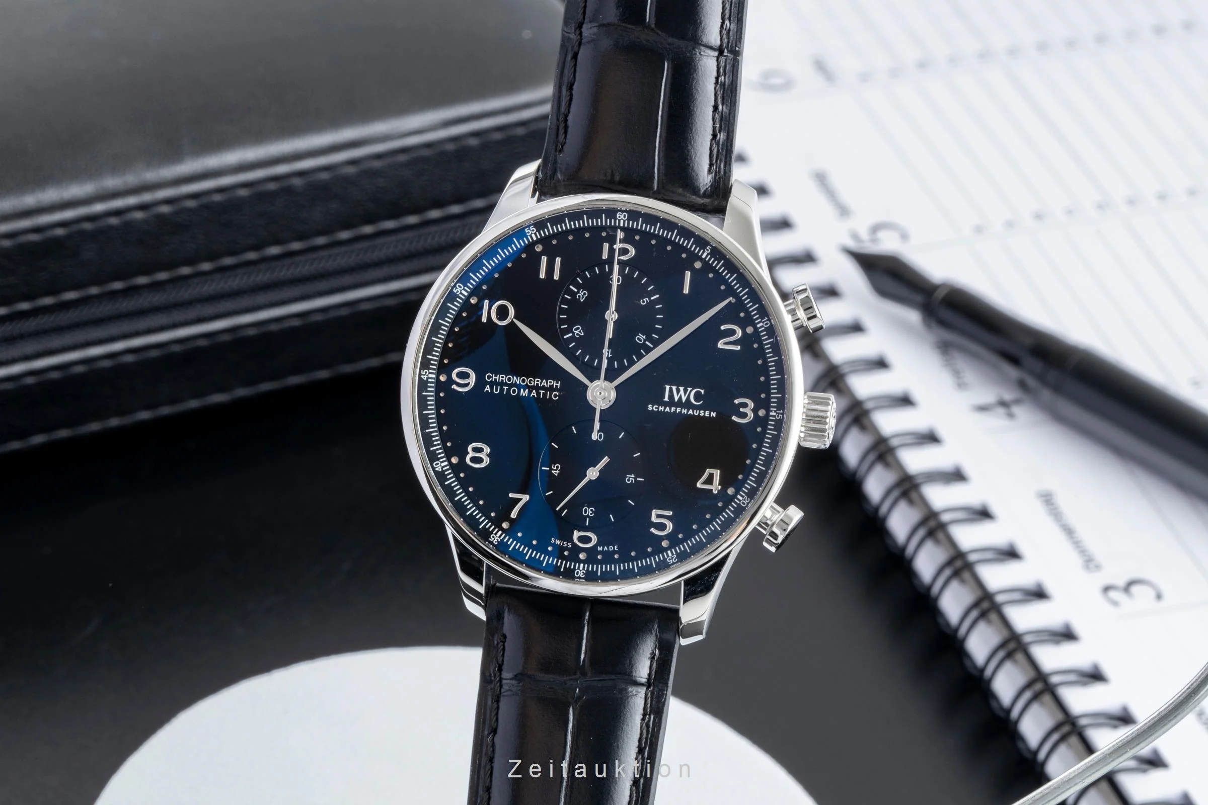 IWC Portugieser chronograph steel automatic men's watch IW371609 LP: 9100EUR  [2600010] - Image 2