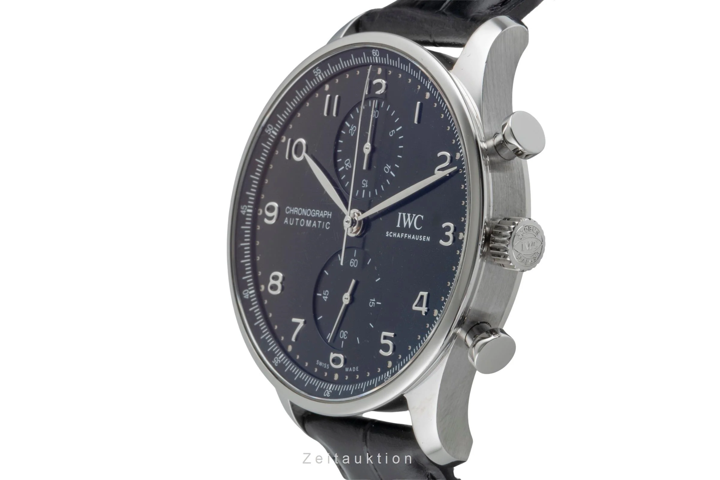 IWC Portugieser chronograph steel automatic men's watch IW371609 LP: 9100EUR  [2600010] - Image 7