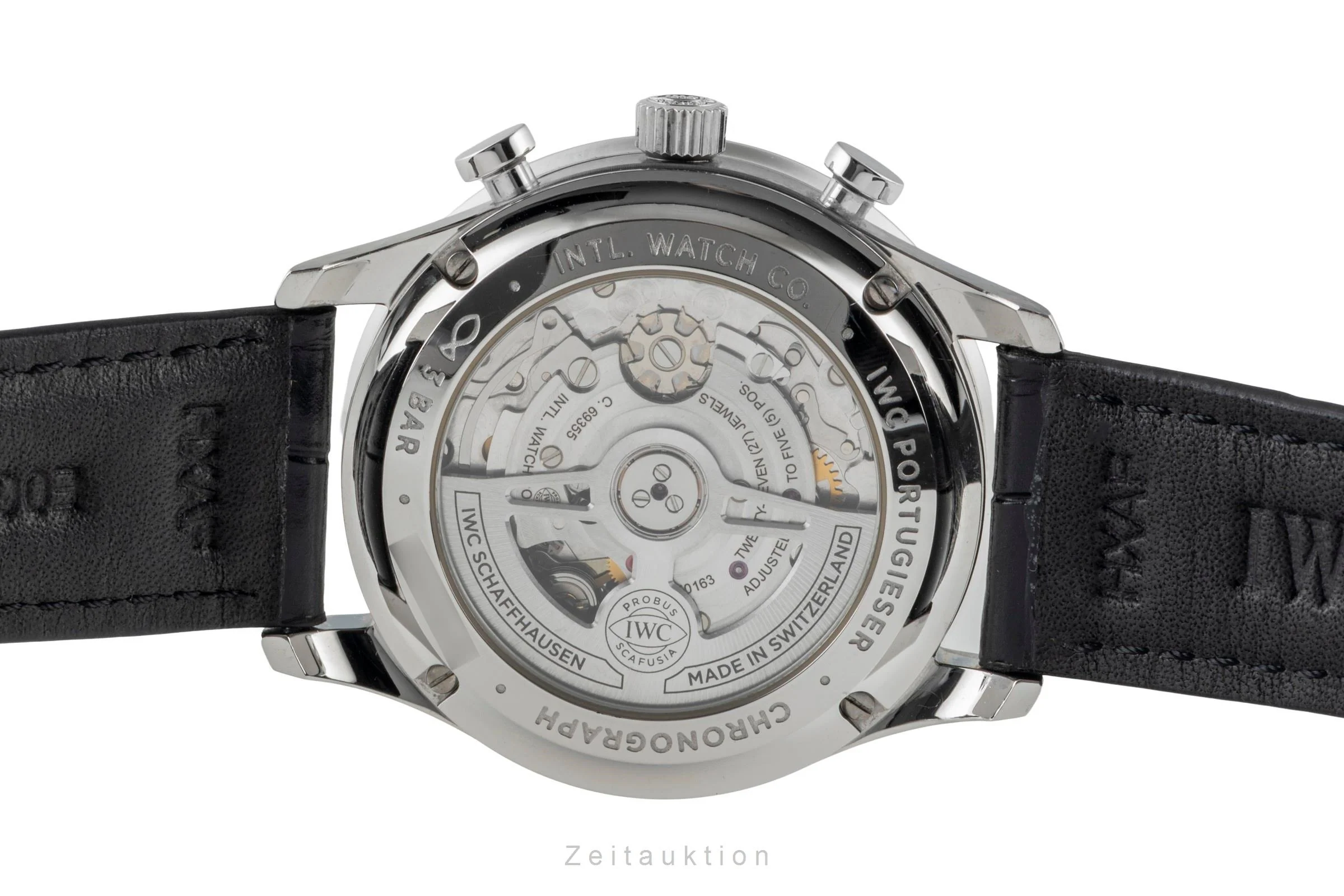 IWC Portugieser chronograph steel automatic men's watch IW371609 LP: 9100EUR  [2600701] - Image 12