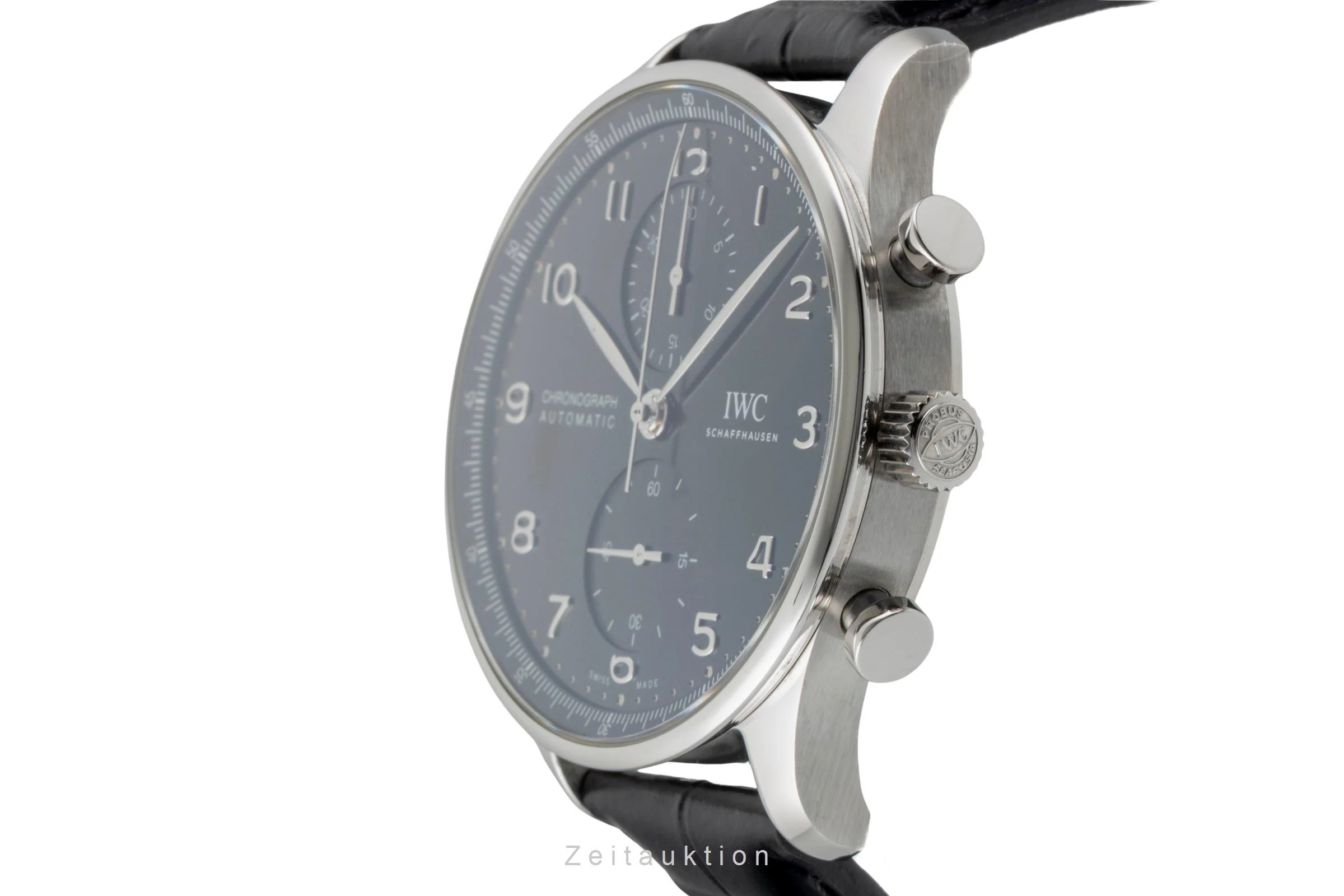 IWC Portugieser chronograph steel automatic men's watch IW371609 LP: 9100EUR  [2600701] - Image 7