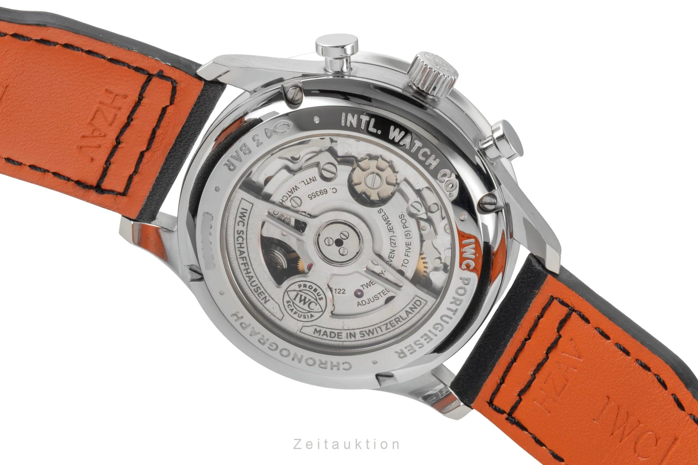 IWC Portugieser chronograph steel automatic men's watch IW371609 LP: 9100EUR  [2600941] - Image 13