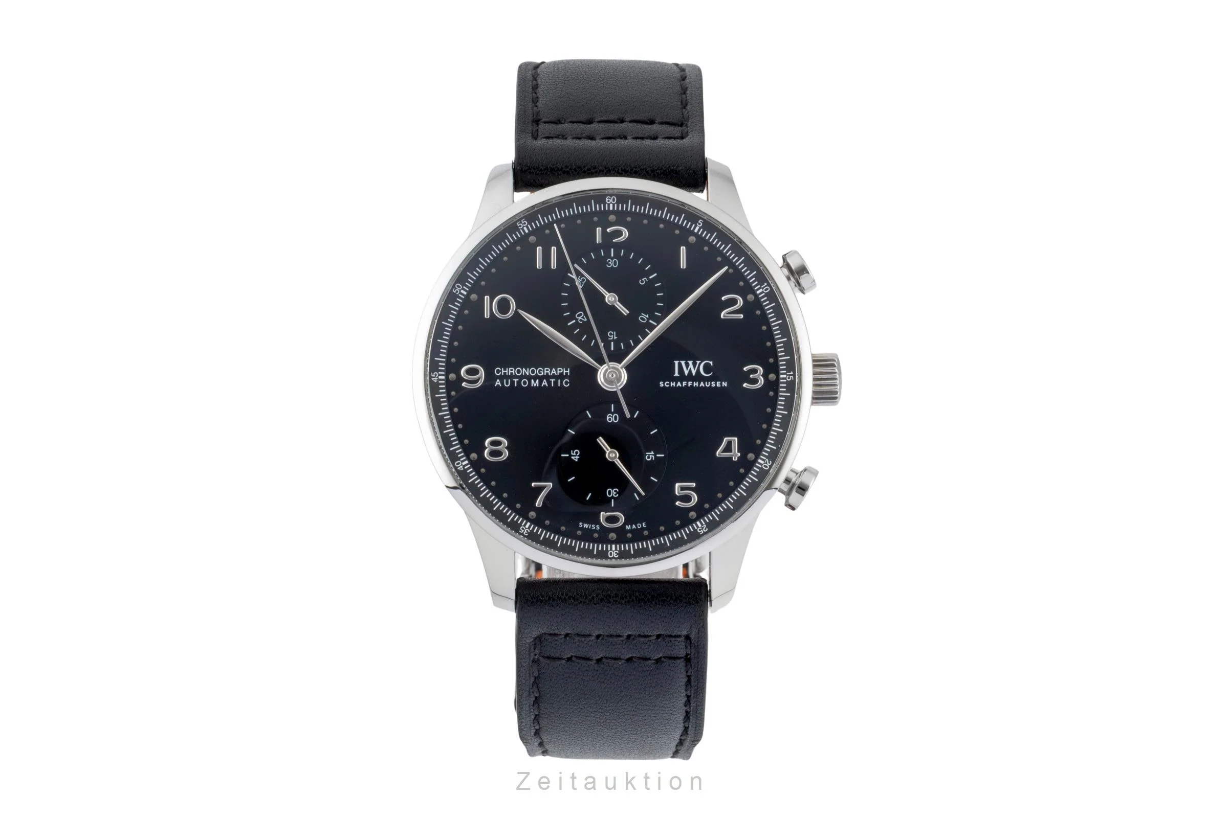 IWC Portugieser chronograph steel automatic men's watch IW371609 LP: 9100EUR  [2600941] - Image 5