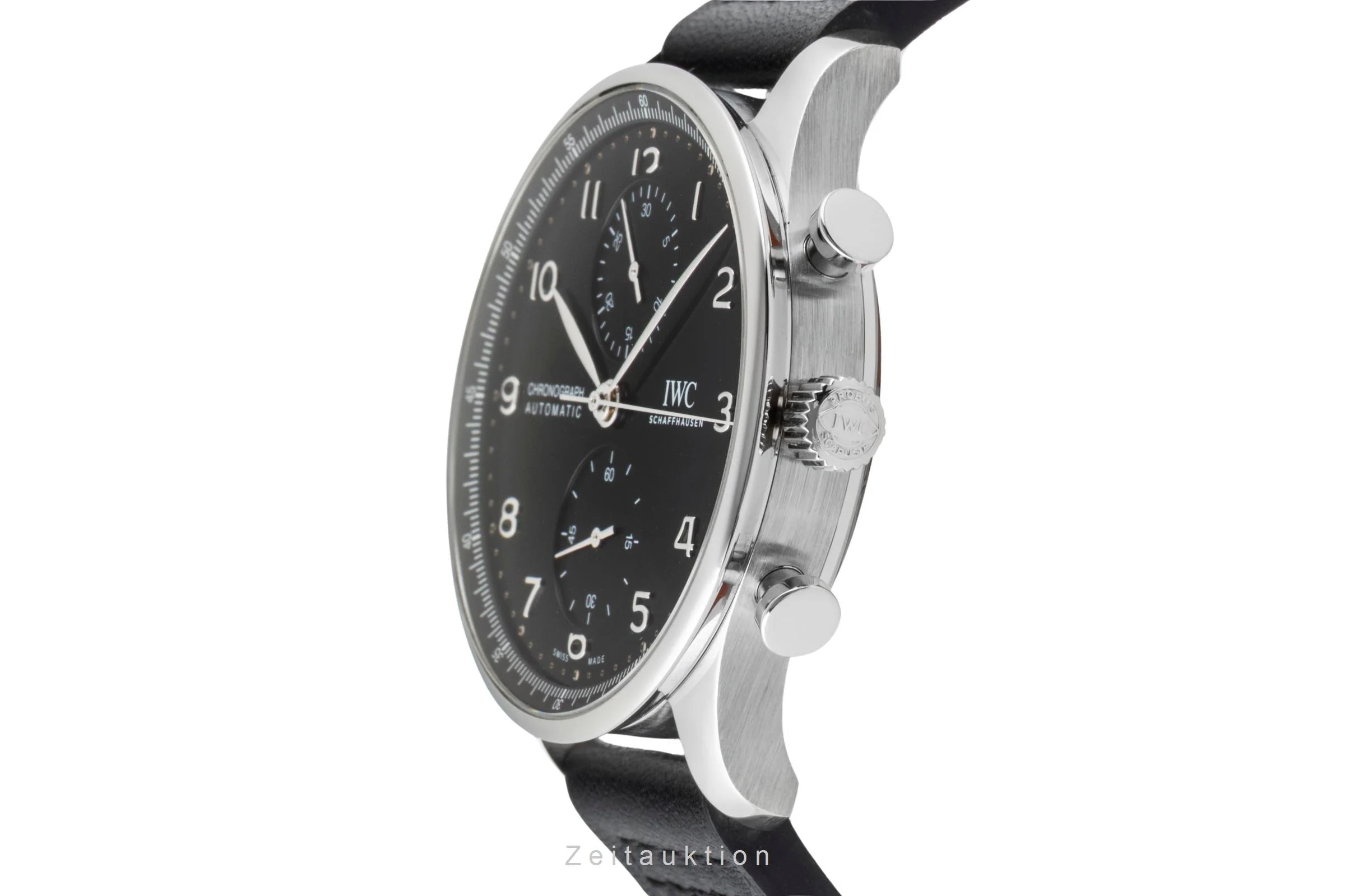 IWC Portugieser chronograph steel automatic men's watch IW371609 LP: 9100EUR  [2600941] - Image 7
