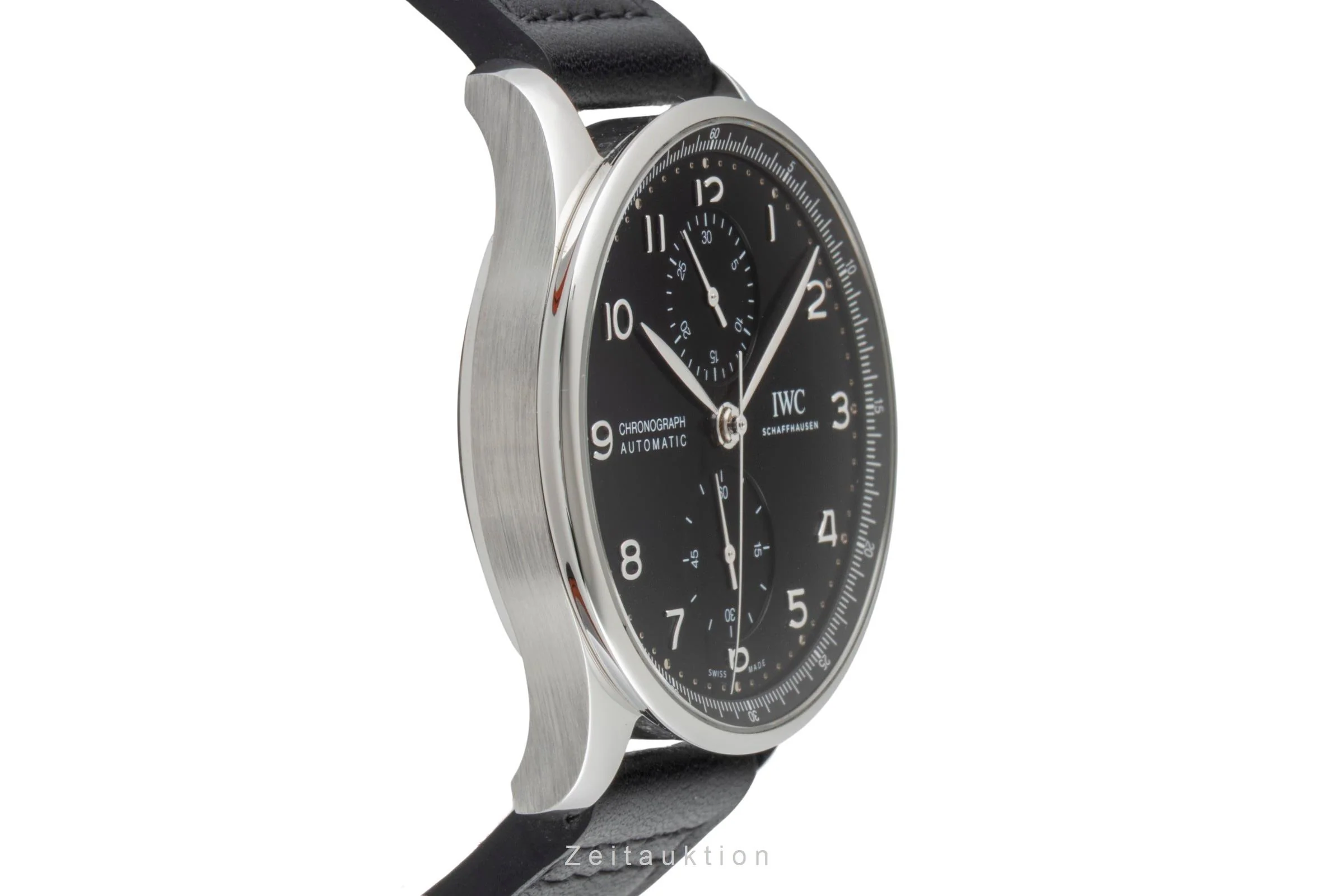 IWC Portugieser chronograph steel automatic men's watch IW371609 LP: 9100EUR  [2600941] - Image 8
