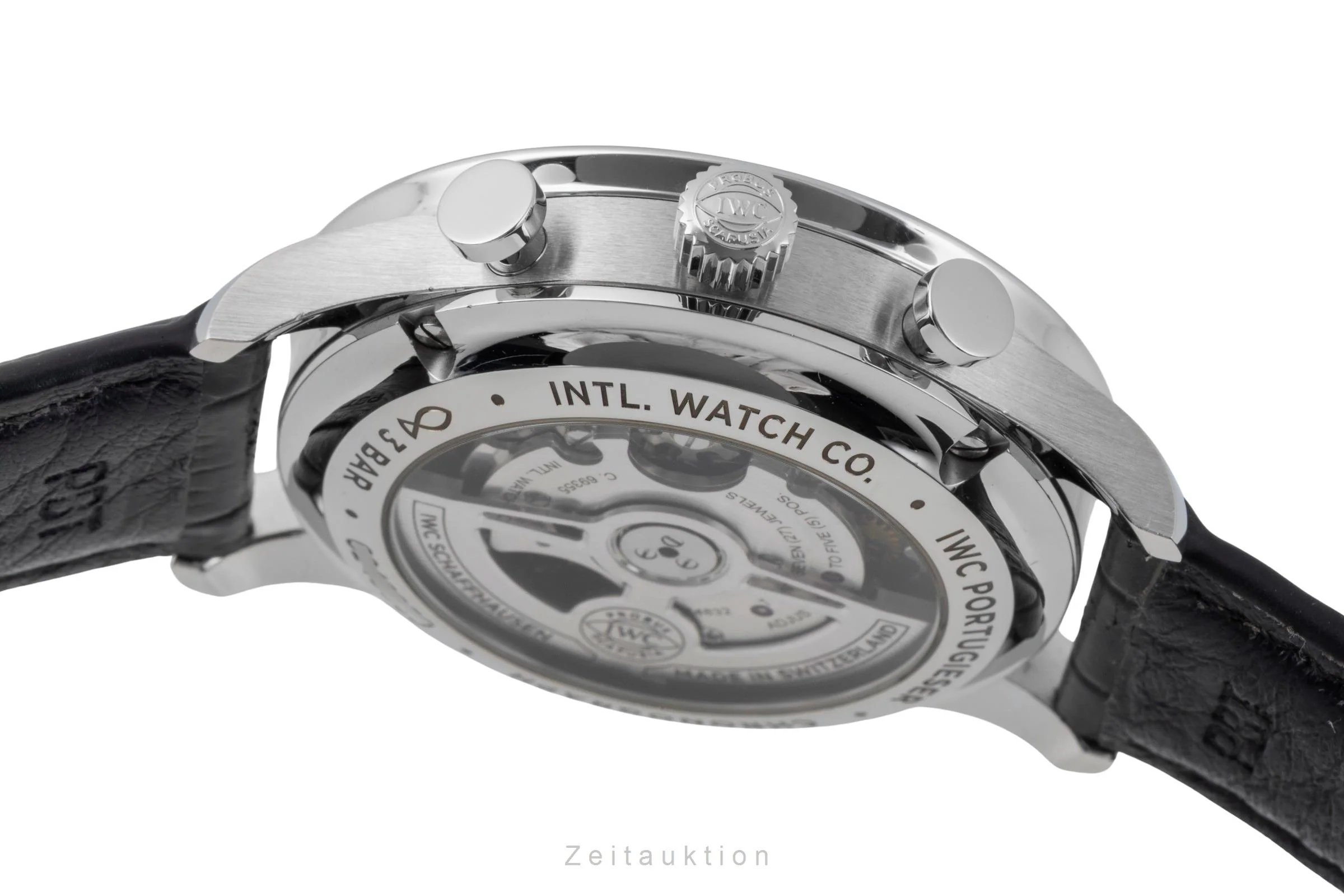 IWC Portugieser chronograph steel automatic men's watch IW371615 LP: 9100EUR  [2505475] - Image 12