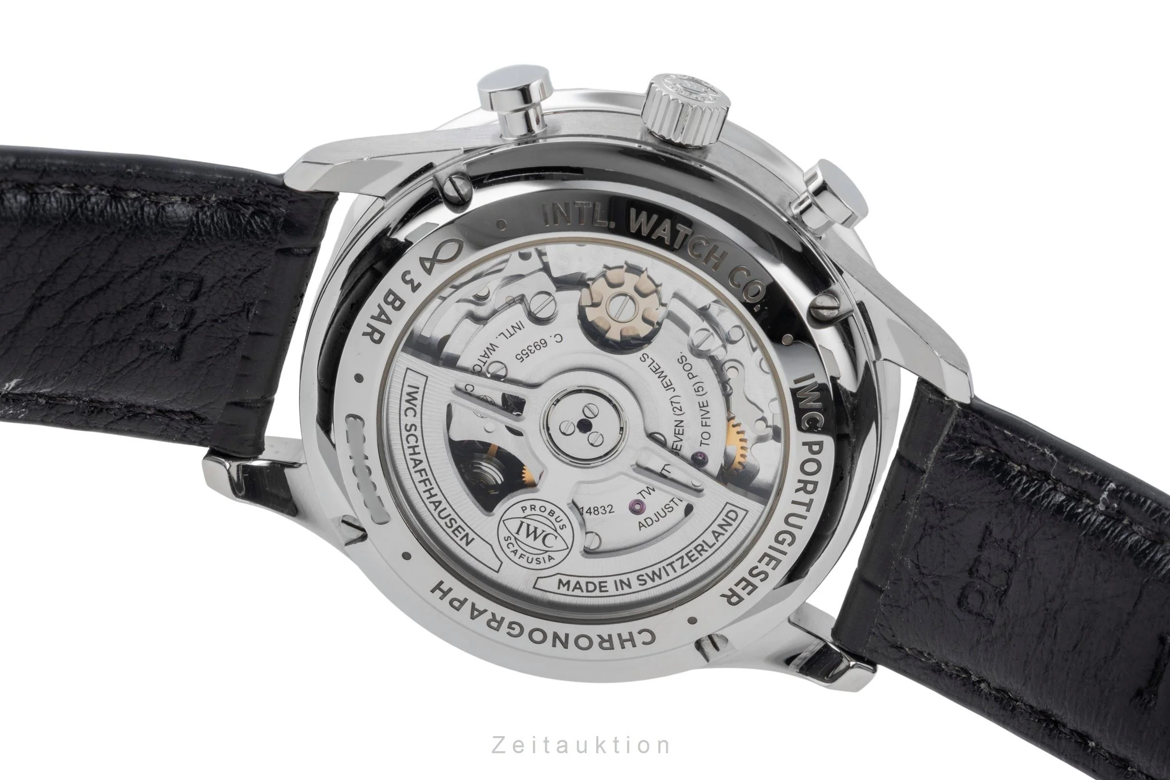 IWC Portugieser chronograph steel automatic men's watch IW371615 LP: 9100EUR  [2505475] - Image 13