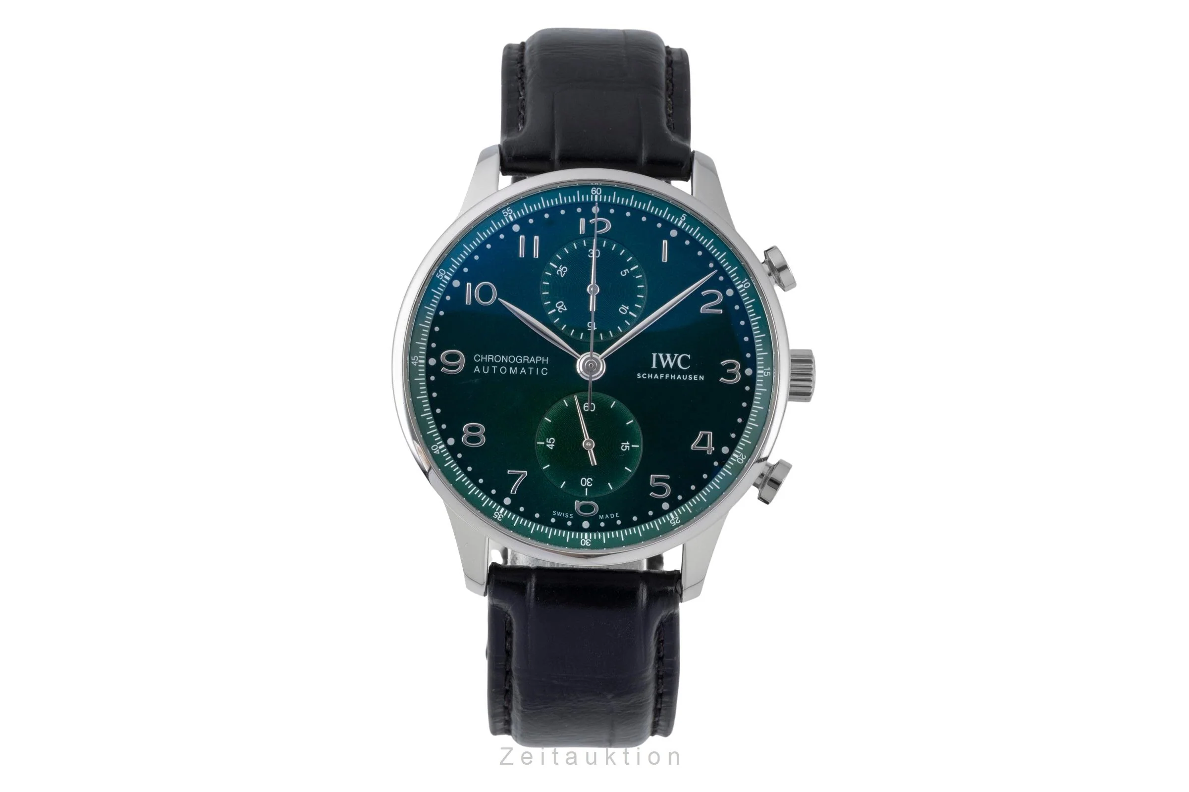 IWC Portugieser chronograph steel automatic men's watch IW371615 LP: 9100EUR  [2505475] - Image 5