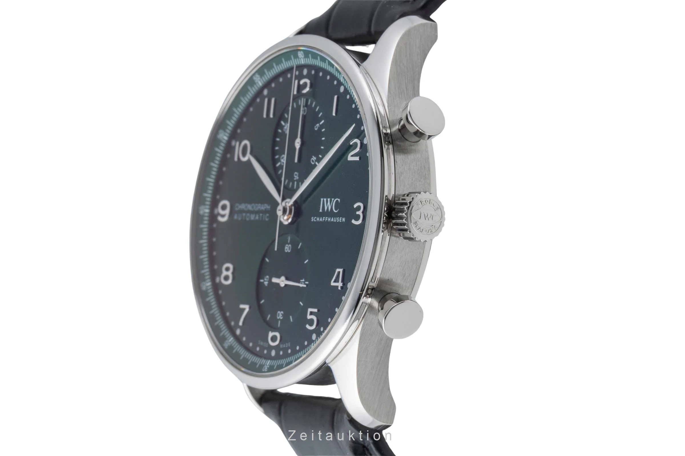 IWC Portugieser chronograph steel automatic men's watch IW371615 LP: 9100EUR  [2505475] - Image 7